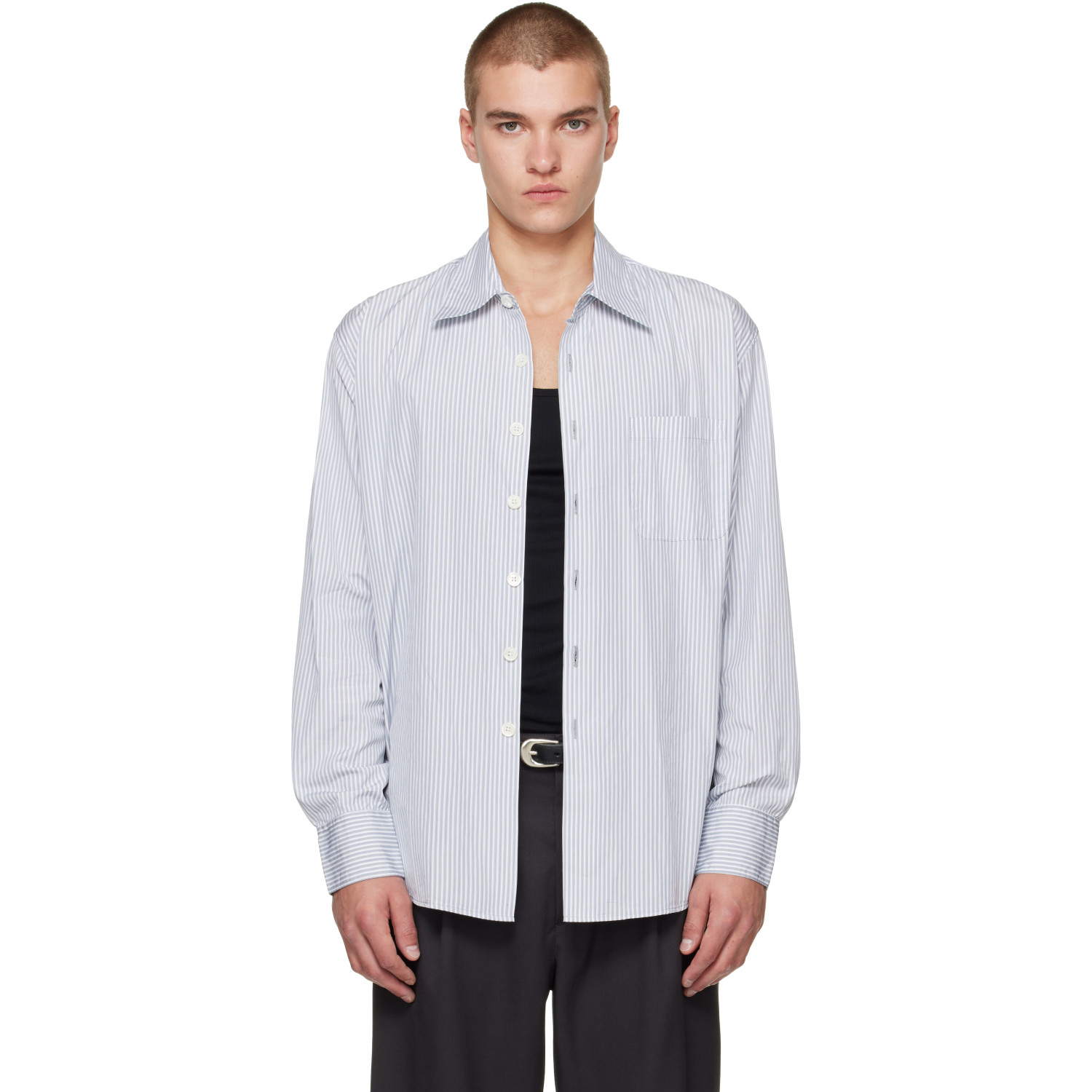 OUR LEGACY Blue Above Shirt