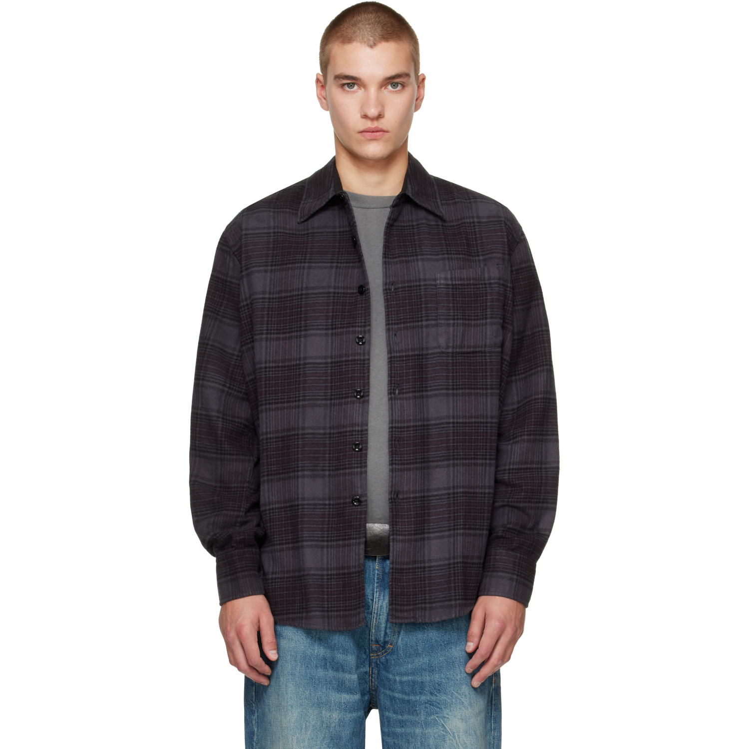 OUR LEGACY Gray Above Shirt