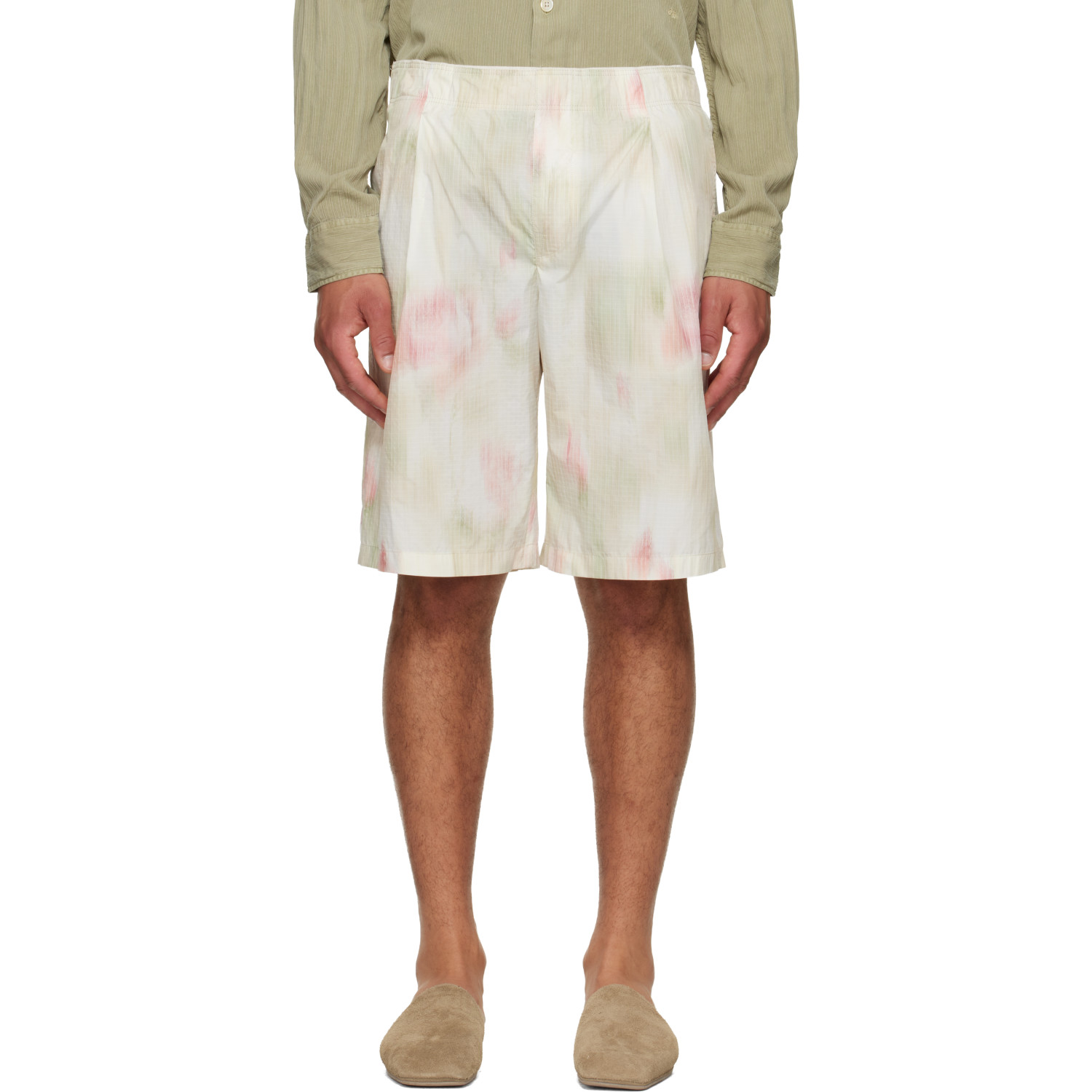 OUR LEGACY Off-White Leisure Shorts