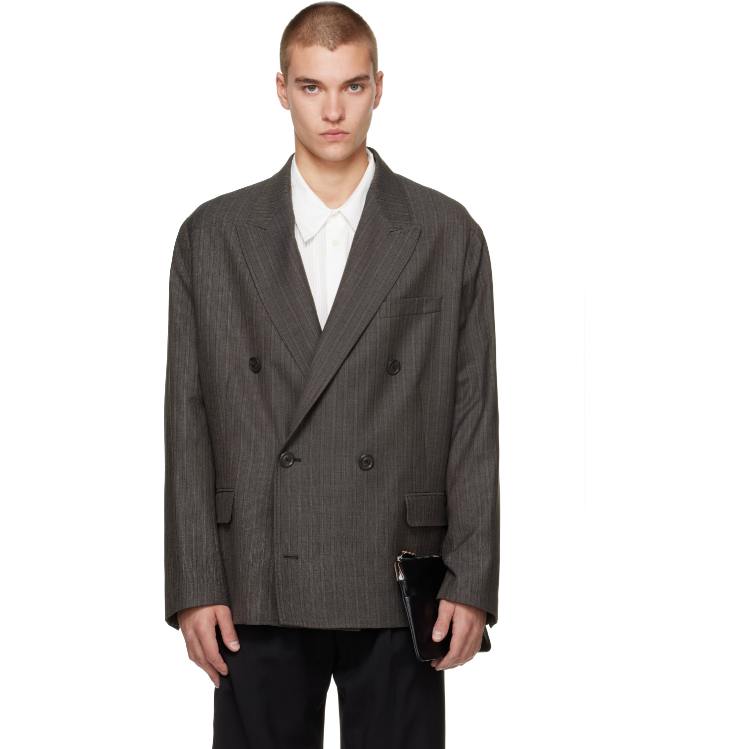 OUR LEGACY Brown Halt Blazer