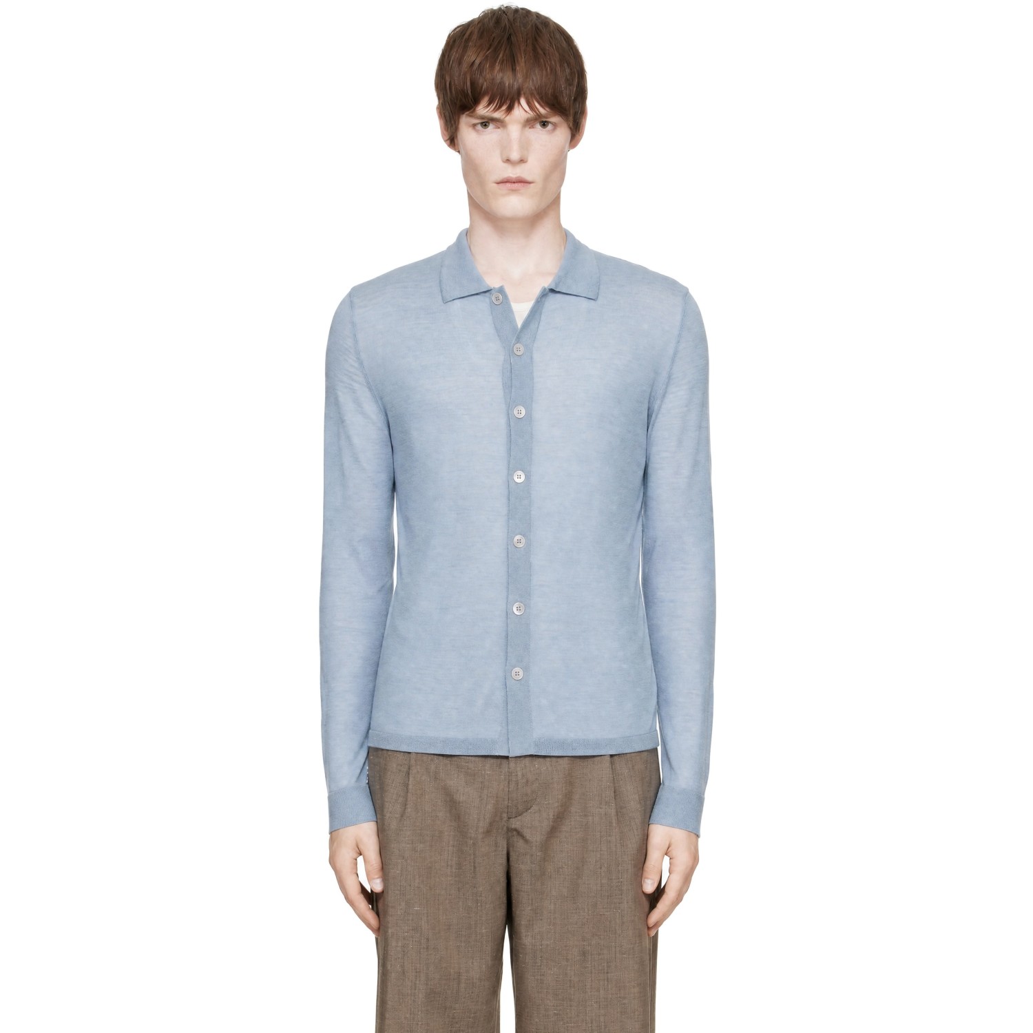 OUR LEGACY Blue Fall Cardigan