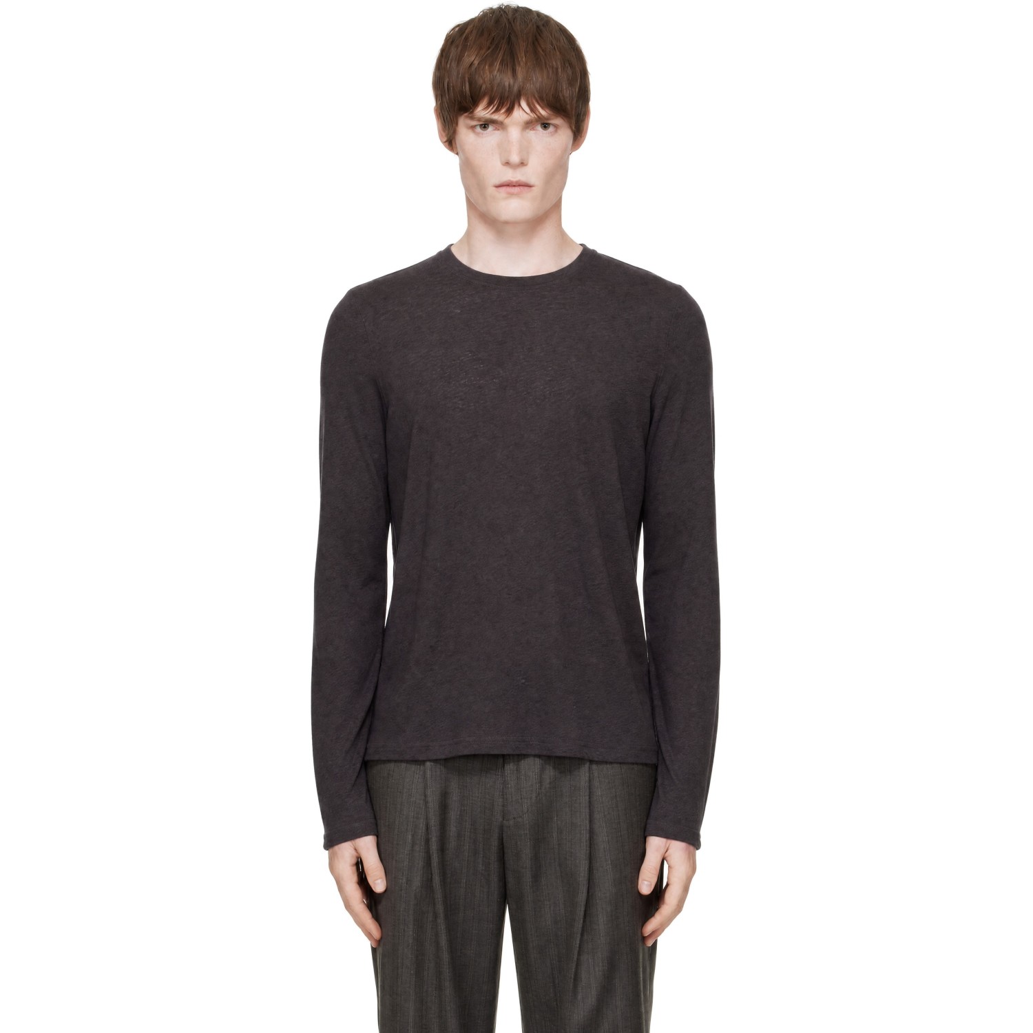 OUR LEGACY Gray Bandaid Longsleeve T-shirt