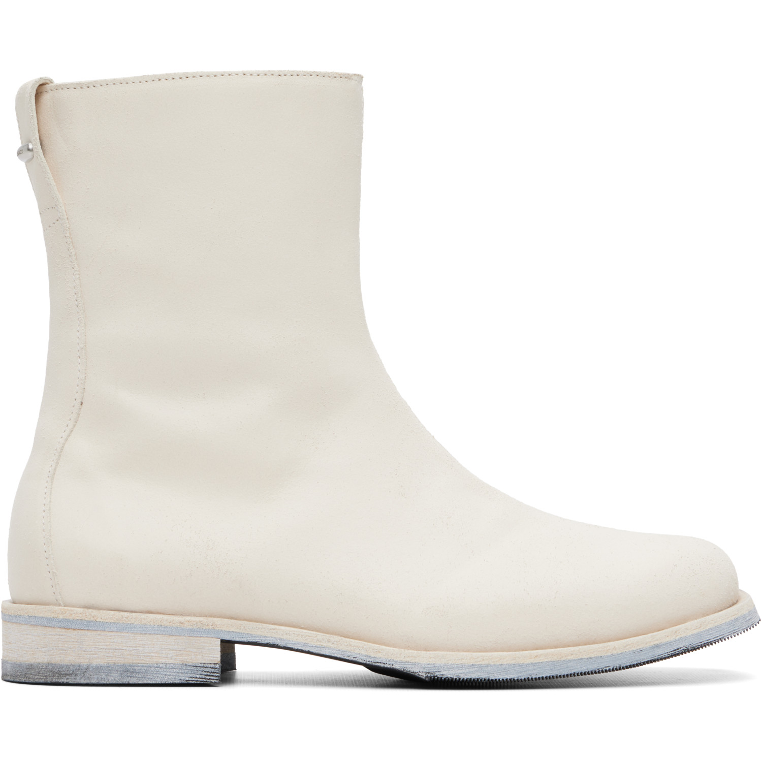 OUR LEGACY Off-White Slim Camion Boots