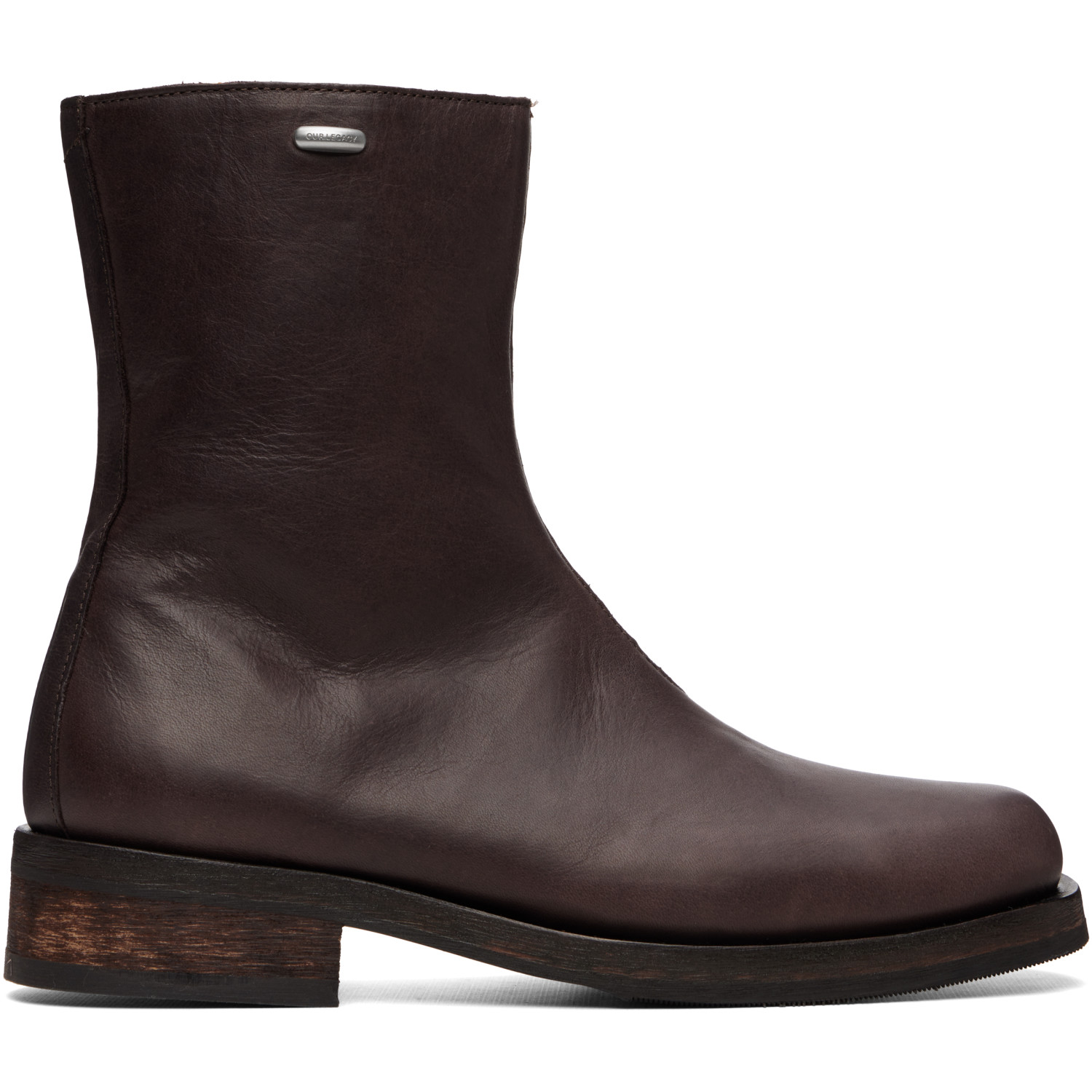 OUR LEGACY Brown Camion Boots