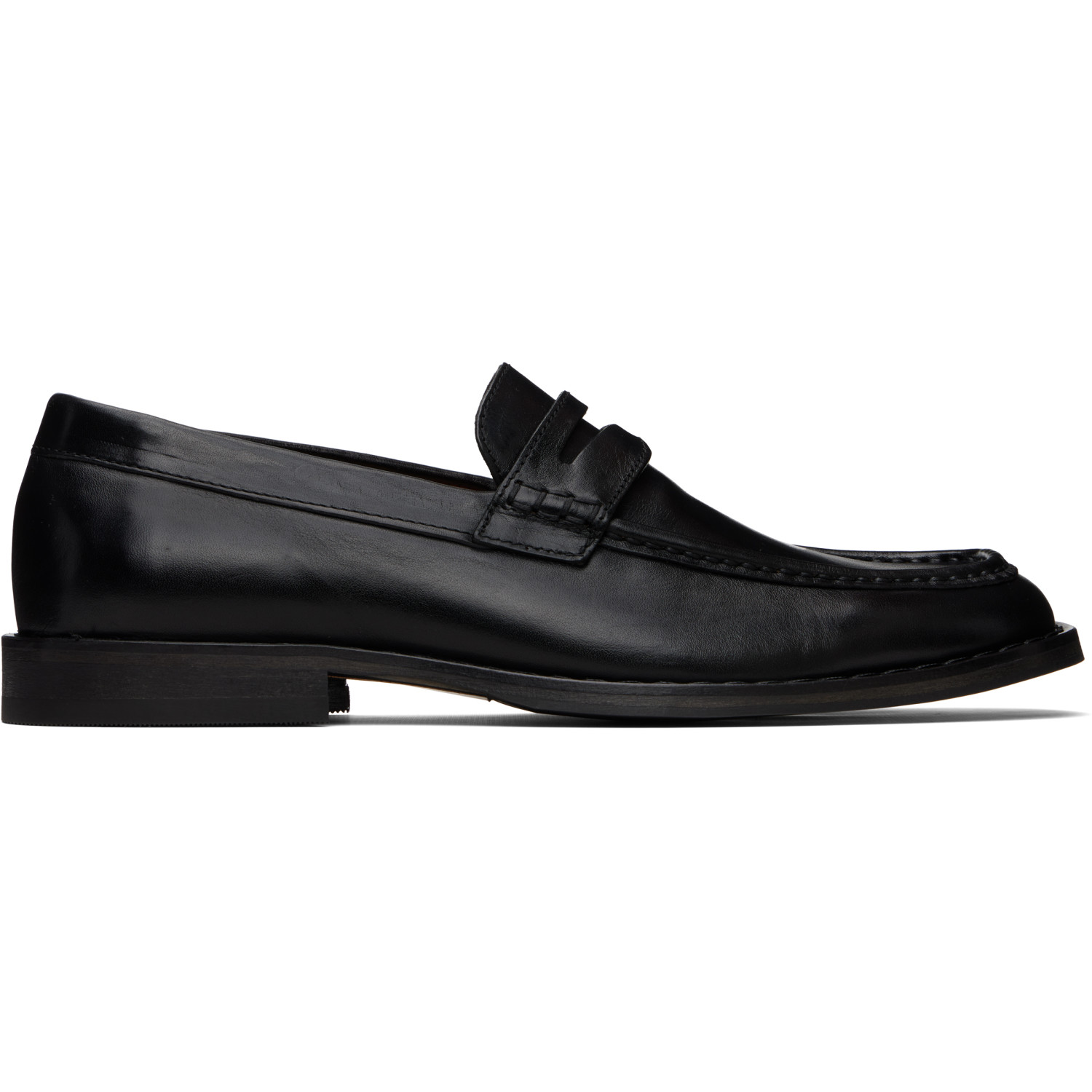 OUR LEGACY Black Light Loafers