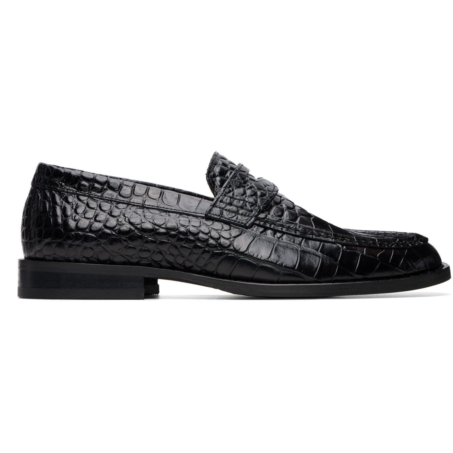 OUR LEGACY Black Light Loafers