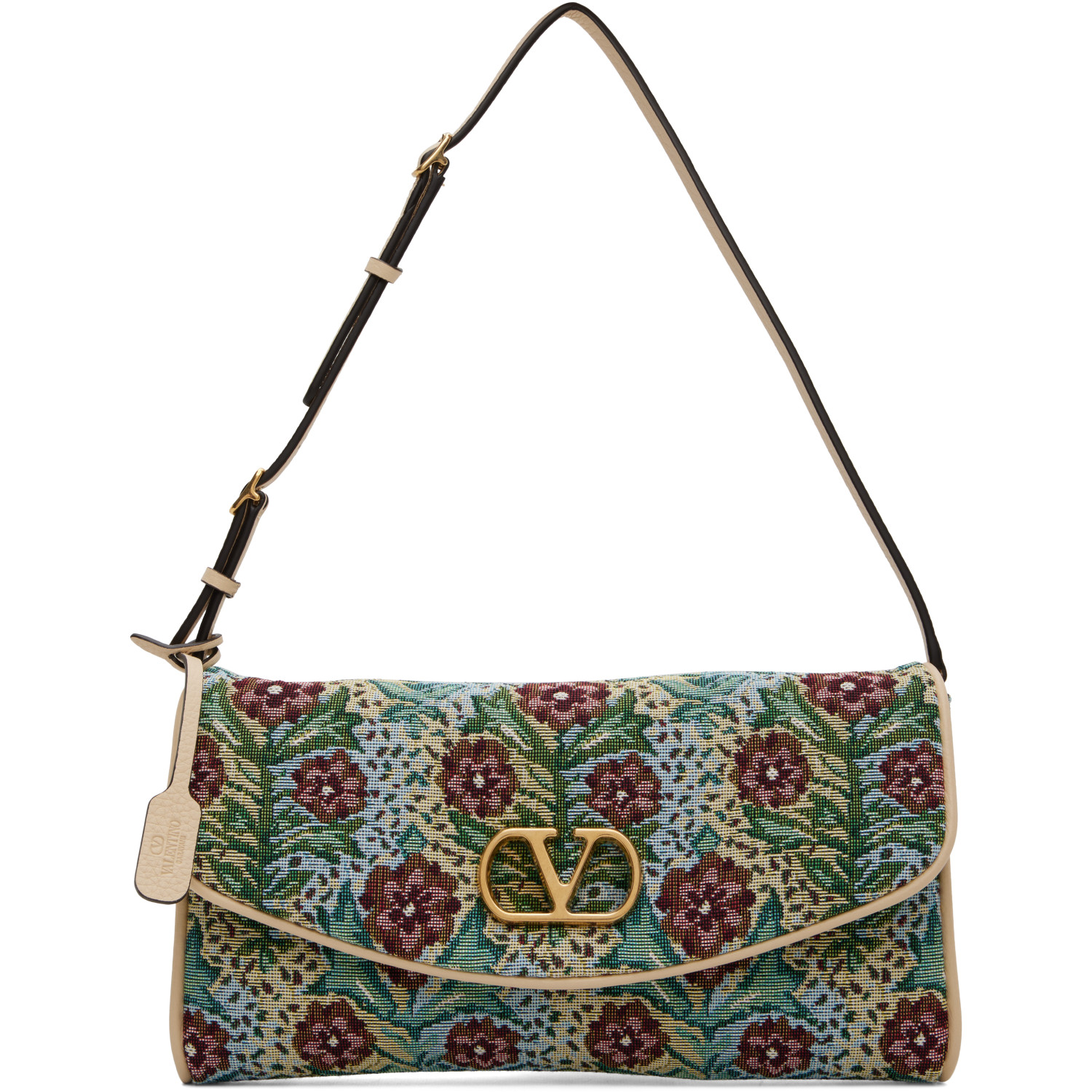 Valentino Garavani Blue Devain Small Shoulder Bag