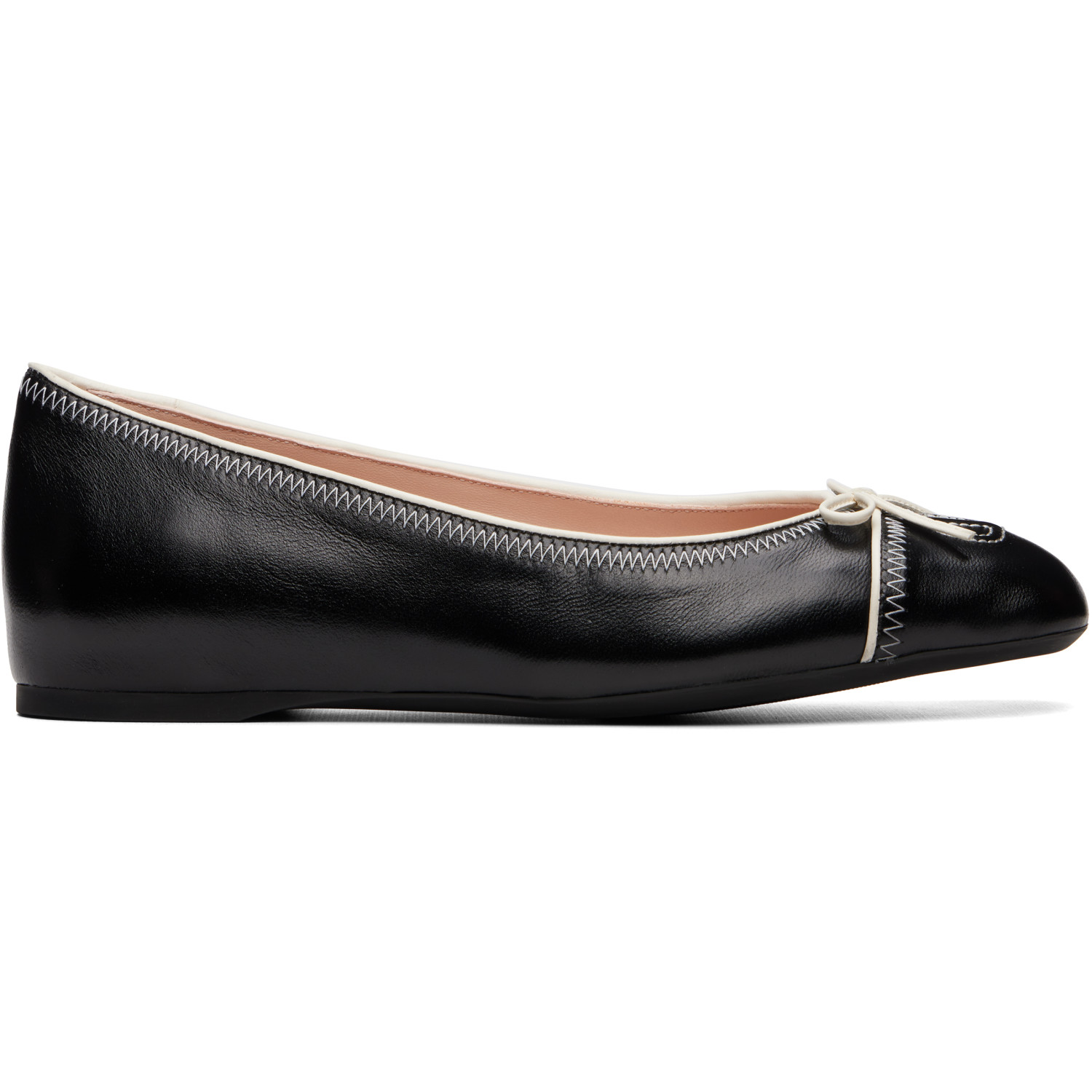 Valentino Garavani Black VLogo Signature Ballerina Flats
