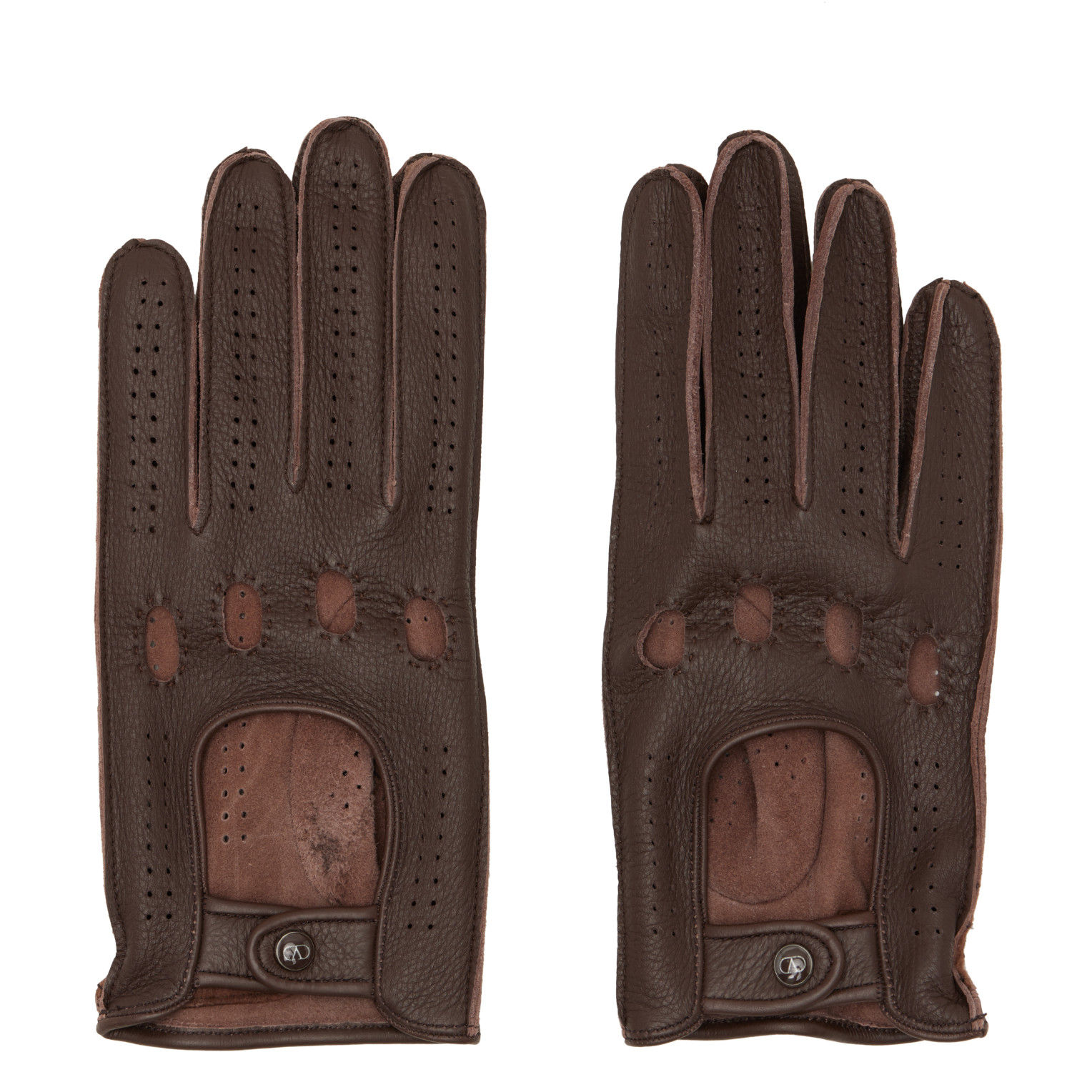 Valentino Garavani Brown VLogo Signature Gloves