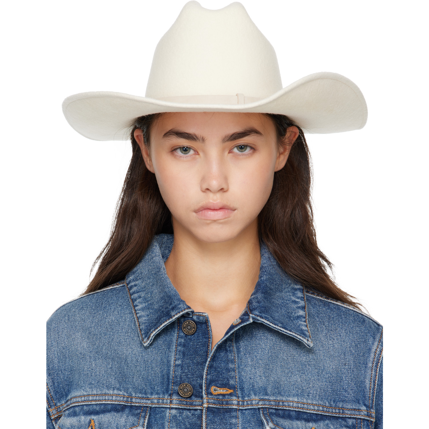 Jean Paul Gaultier Off-White 'The Cowboy' Hat