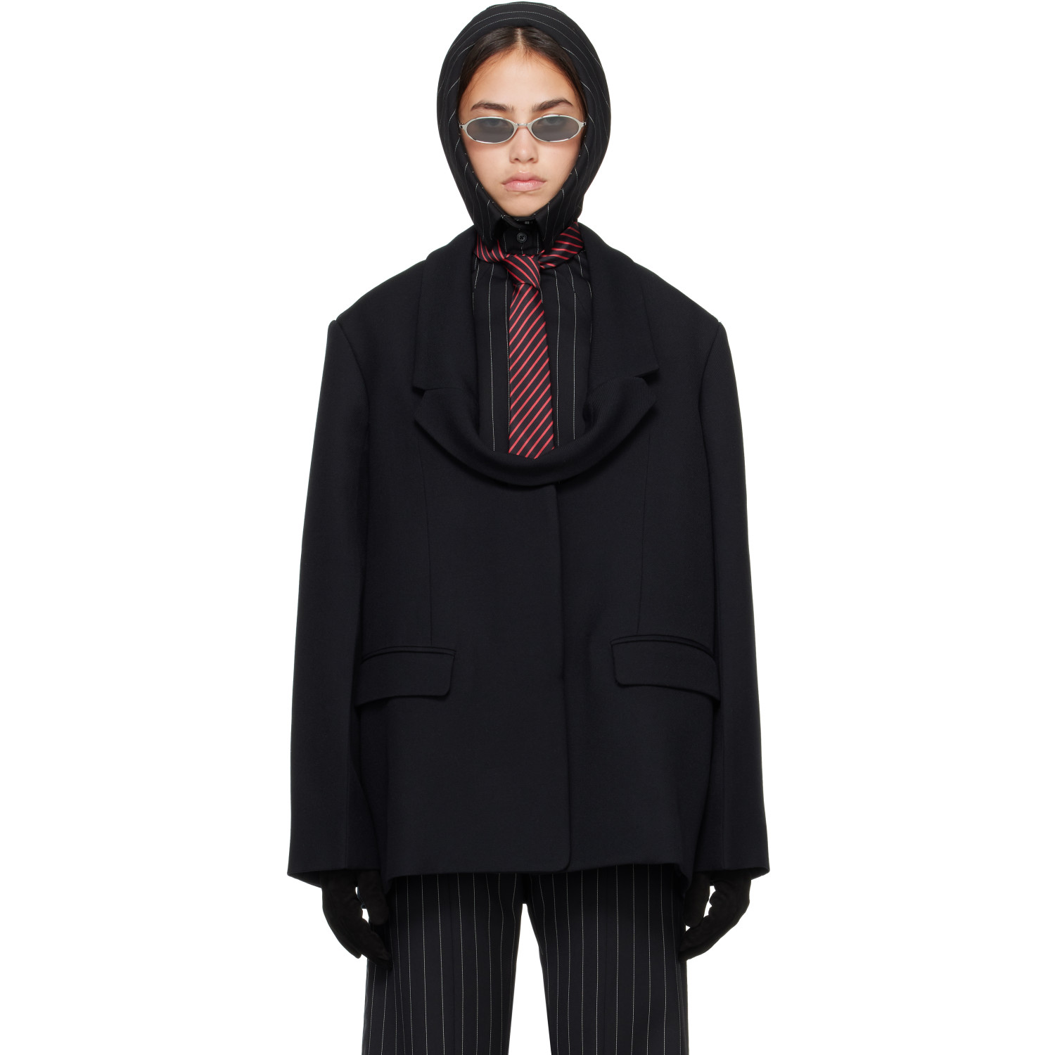 Jean Paul Gaultier Black 'The Boxy' Blazer