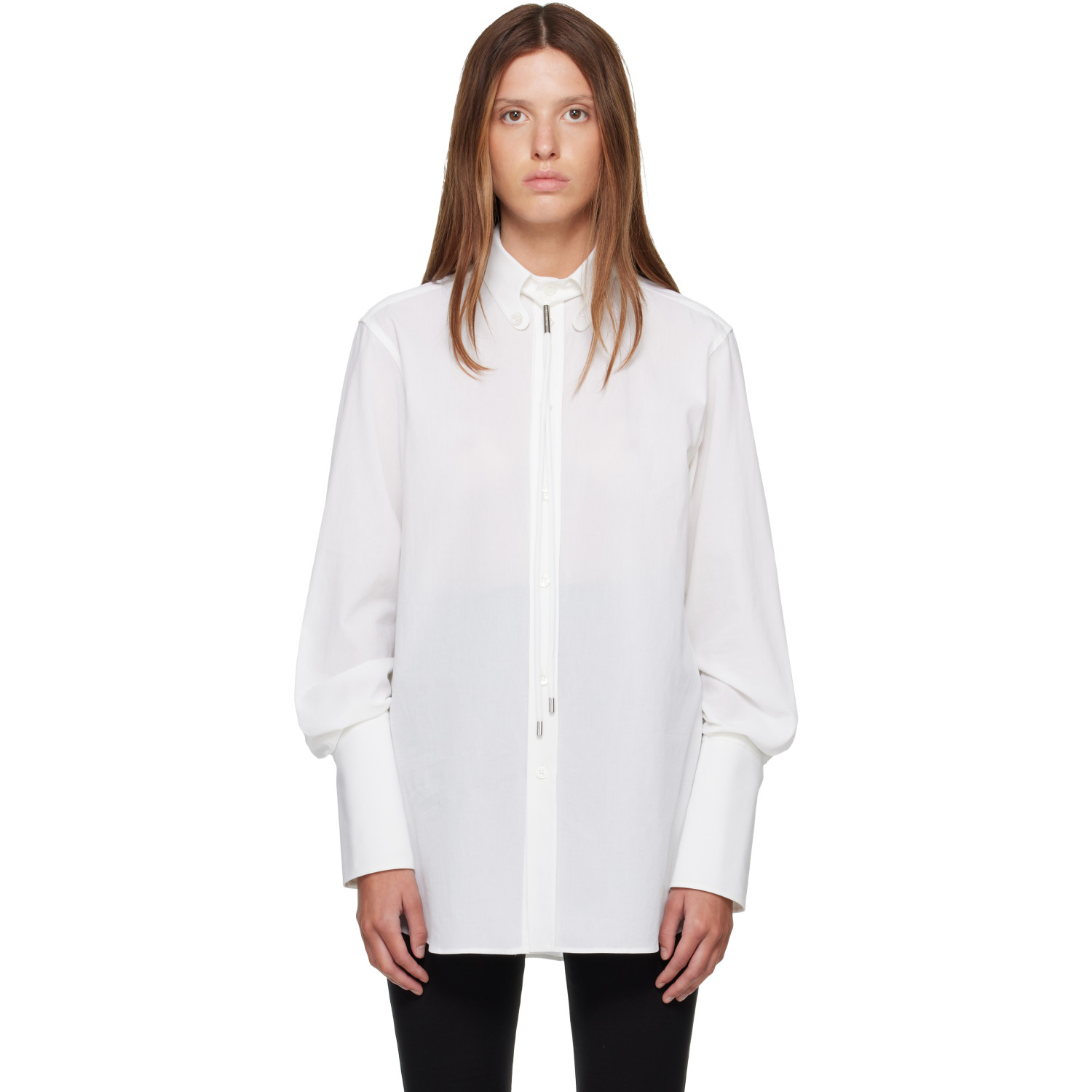 ISSEY MIYAKE White 'Monsieur' Shirt