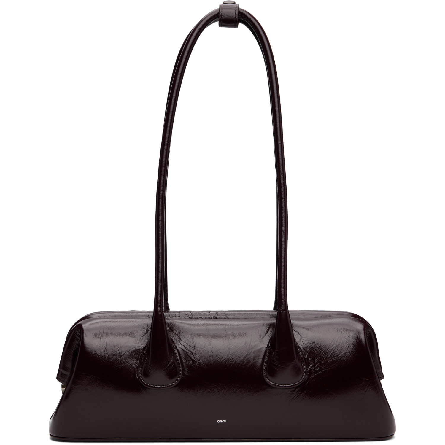 OSOI Burgundy Boat Wide Mini Bag