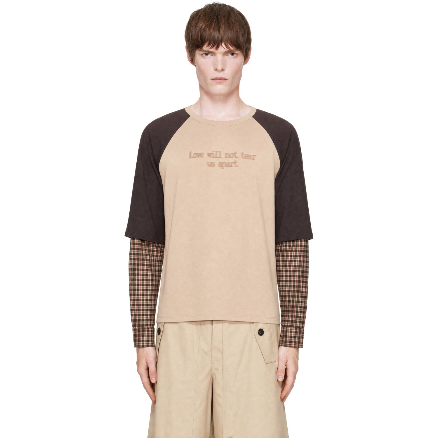 EGONlab Brown Tinder x Safe Place Edition 'Love' T-shirt