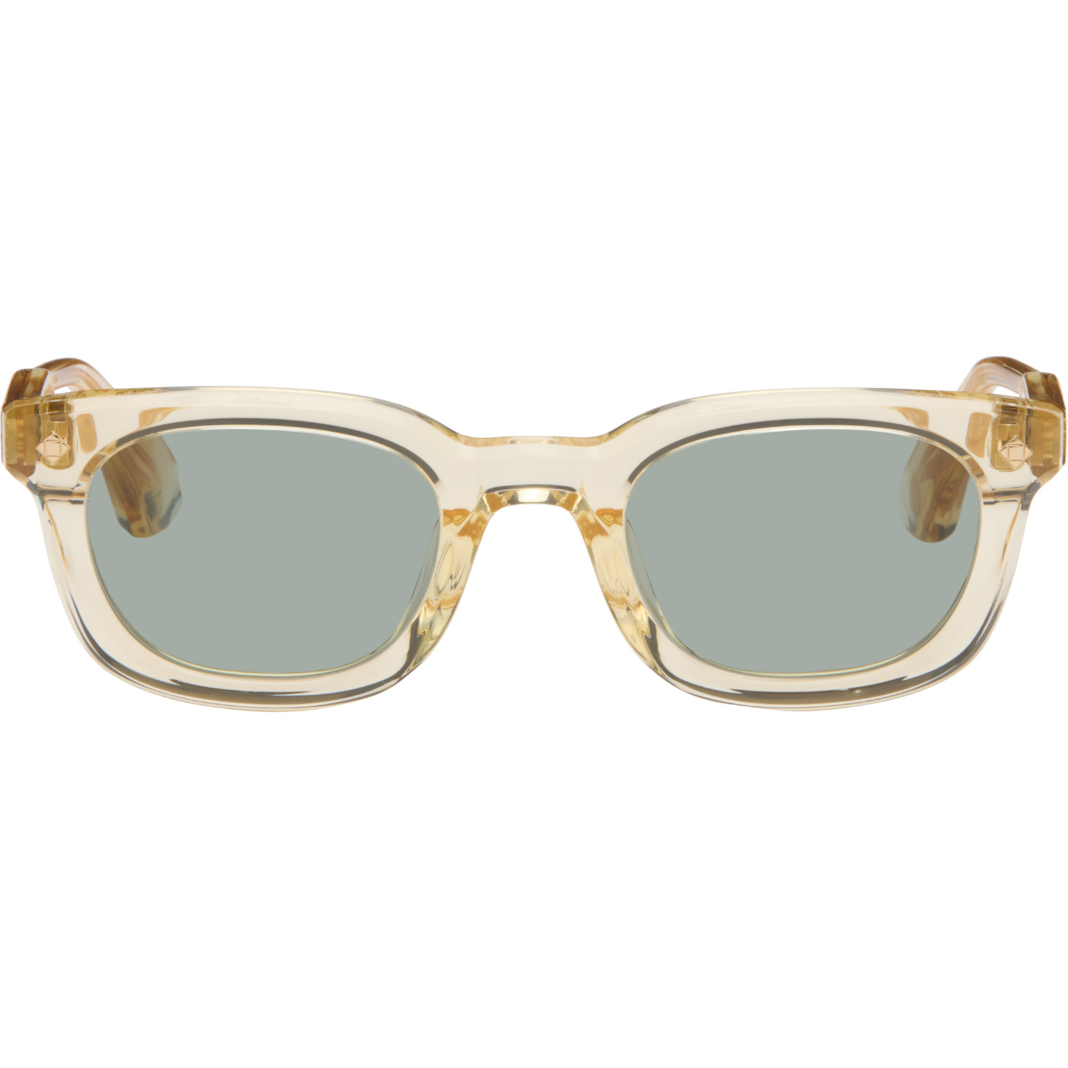 Lunetterie Générale Beige 'One More Night' Sunglasses