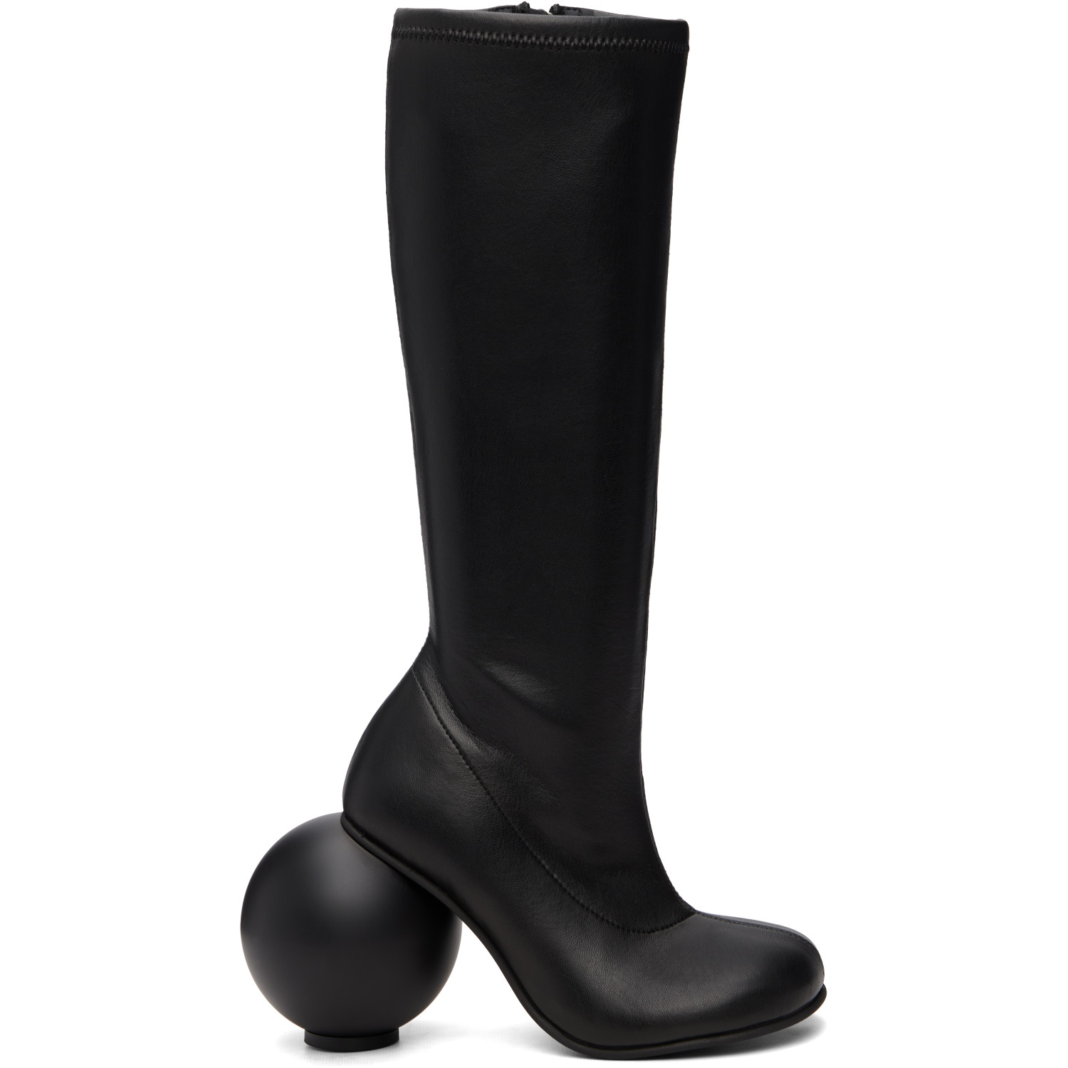 YUME YUME Black Ball Tall Boots