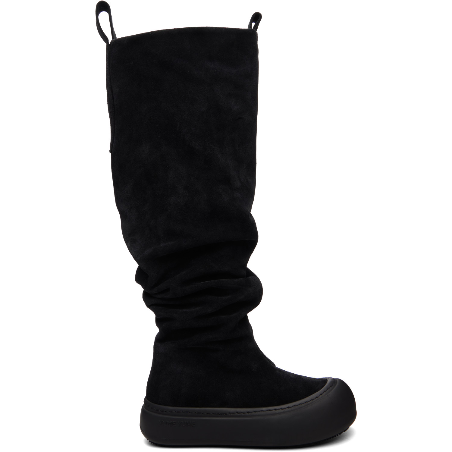 YUME YUME SSENSE Exclusive Black Fisherman Tall Boots