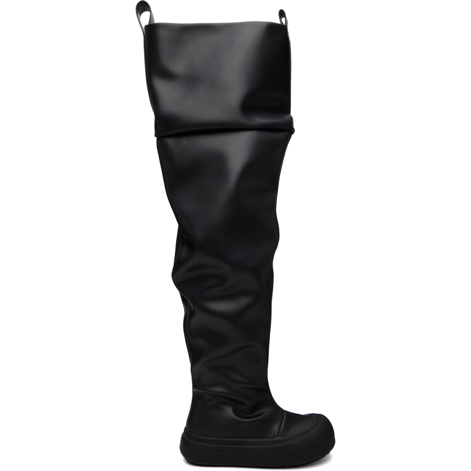YUME YUME Black High Fisherman Tall Boots