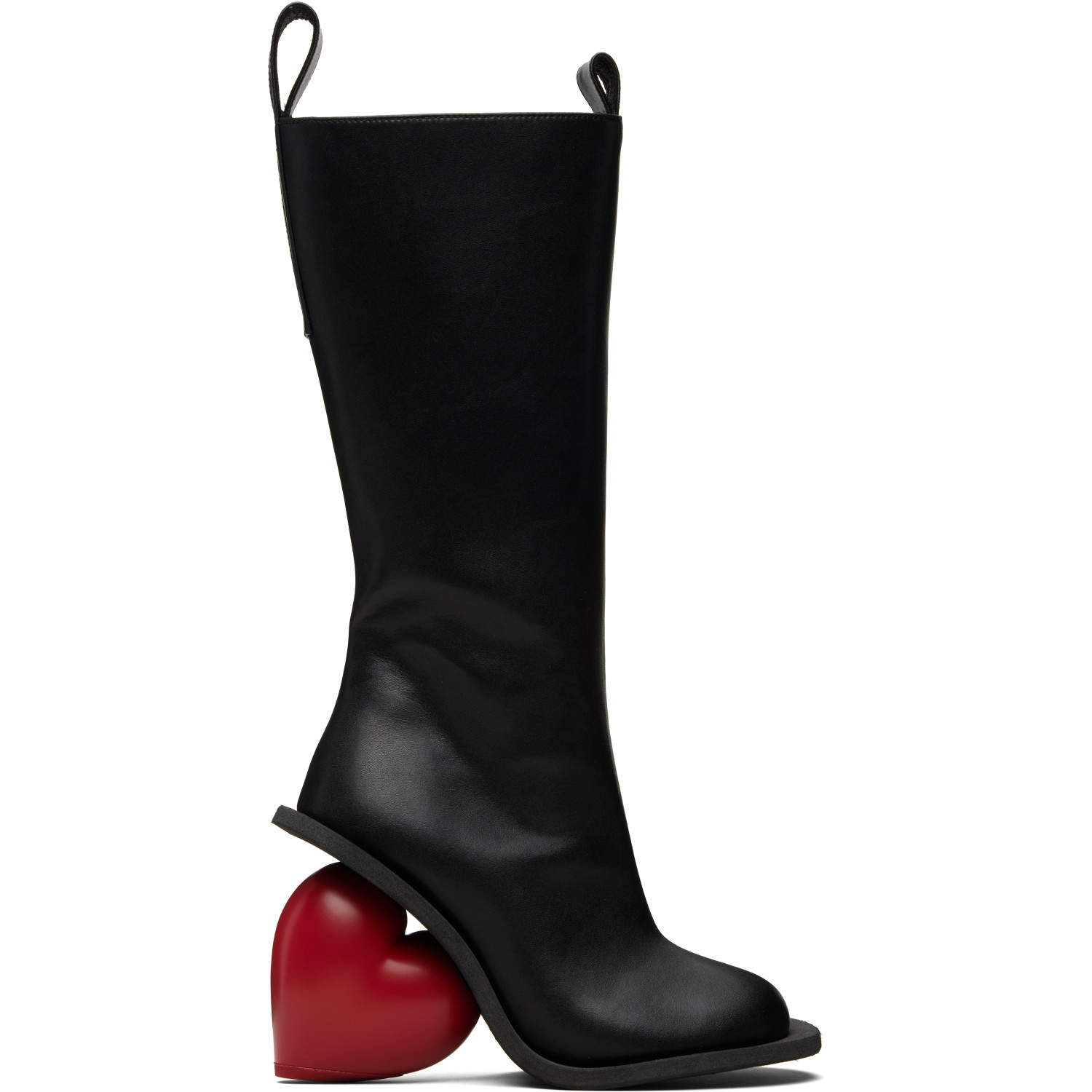 YUME YUME Black & Red Love Tall Boots