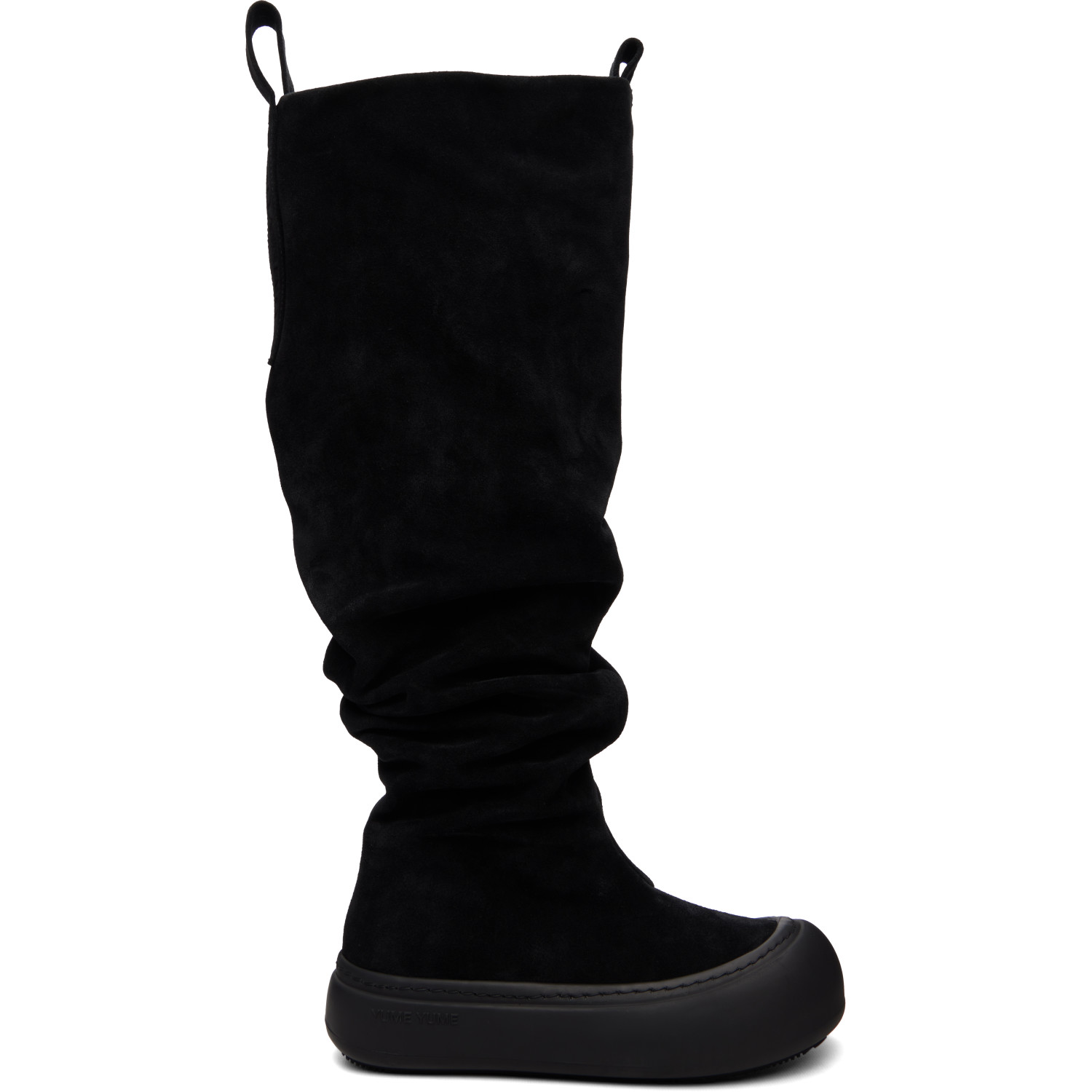 YUME YUME SSENSE Exclusive Black Fisherman Chelsea Boots