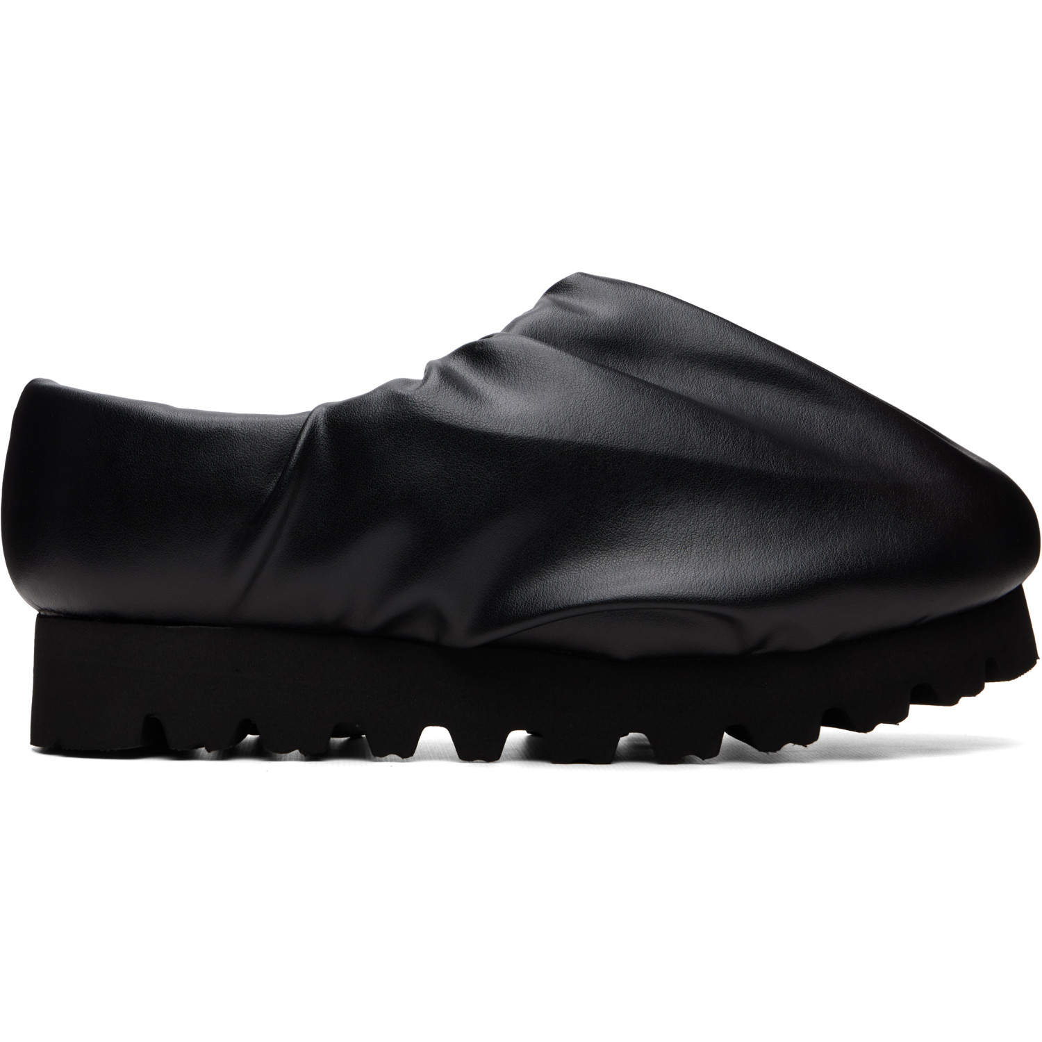 YUME YUME Black Camp Low Mule Loafers
