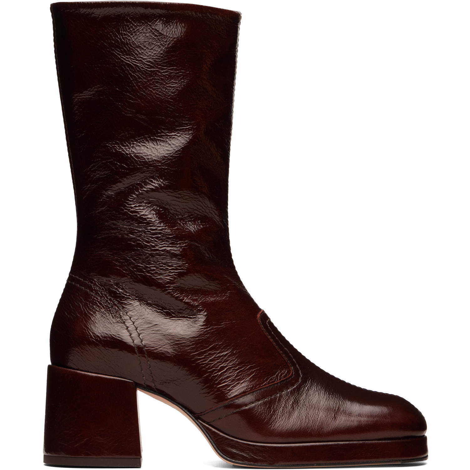 Miista Brown Cass Boots