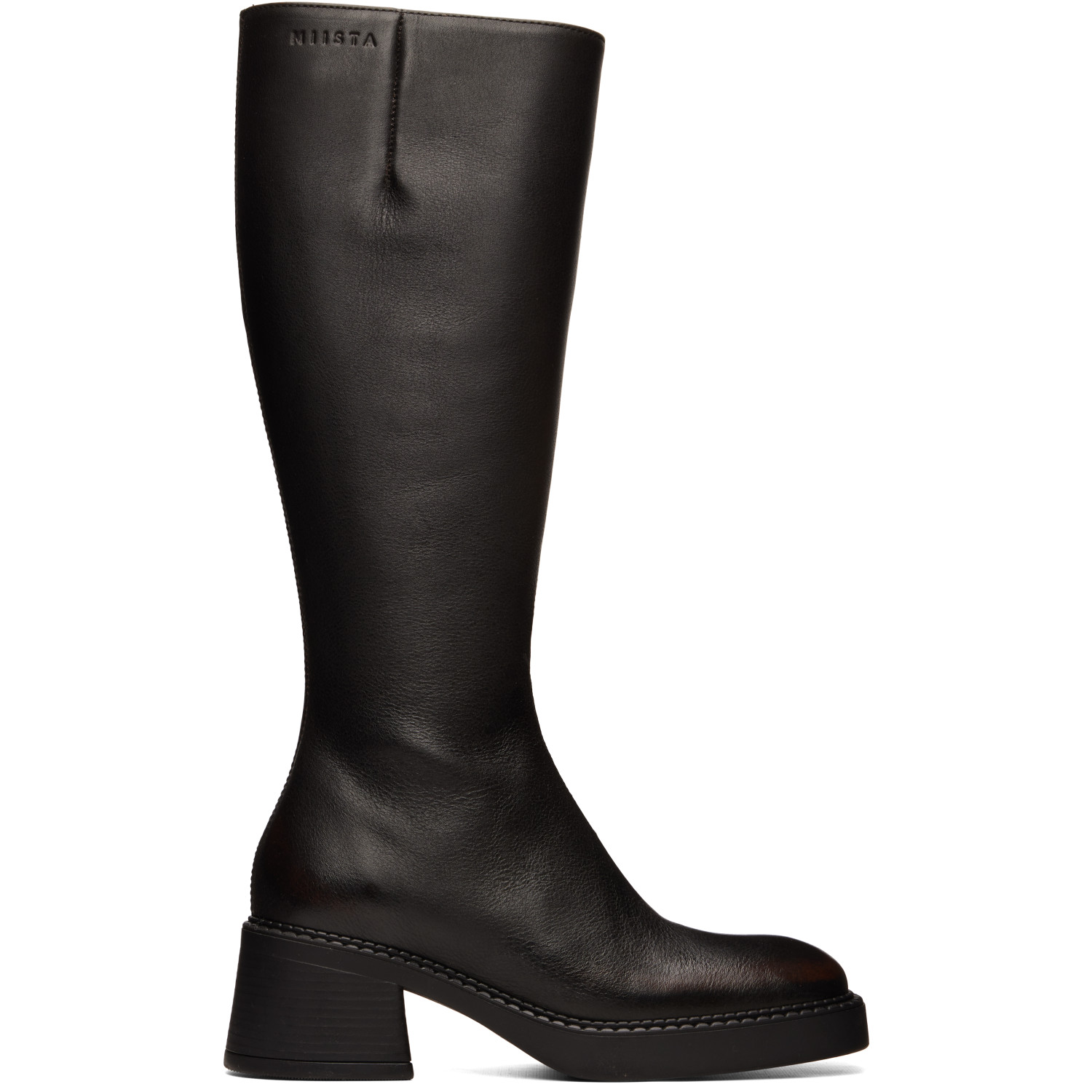 Miista Brown Yumi Tall Boots