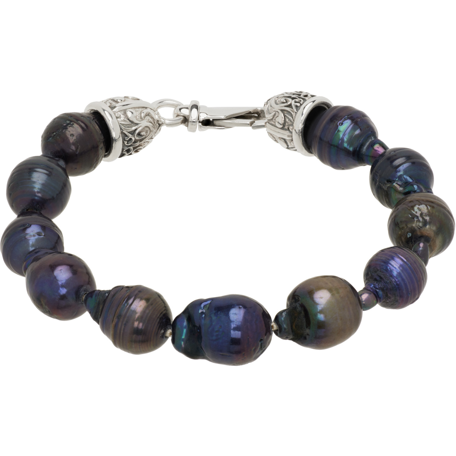 Emanuele Bicocchi Large Baroque Pearl Bracelet