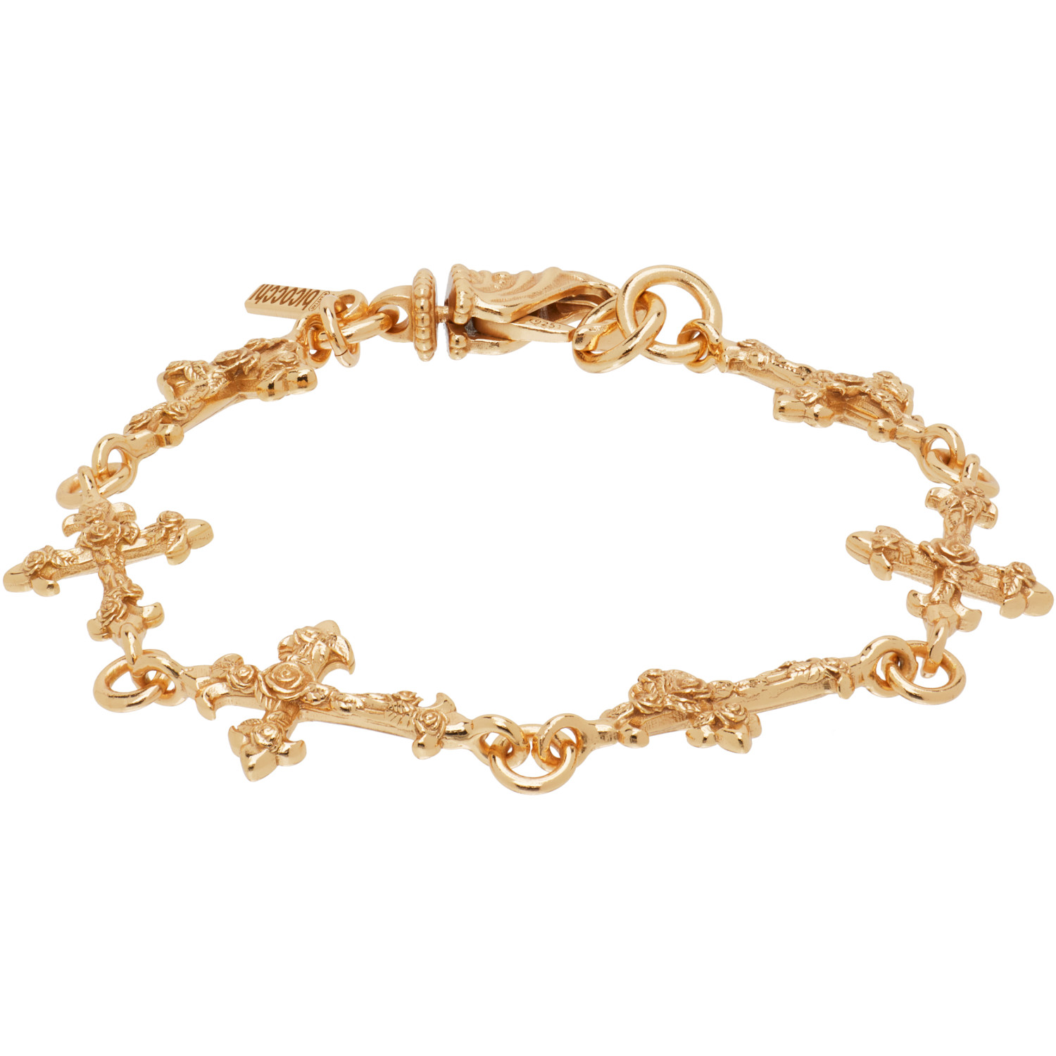 Emanuele Bicocchi Rose Multi-Cross Bracelet