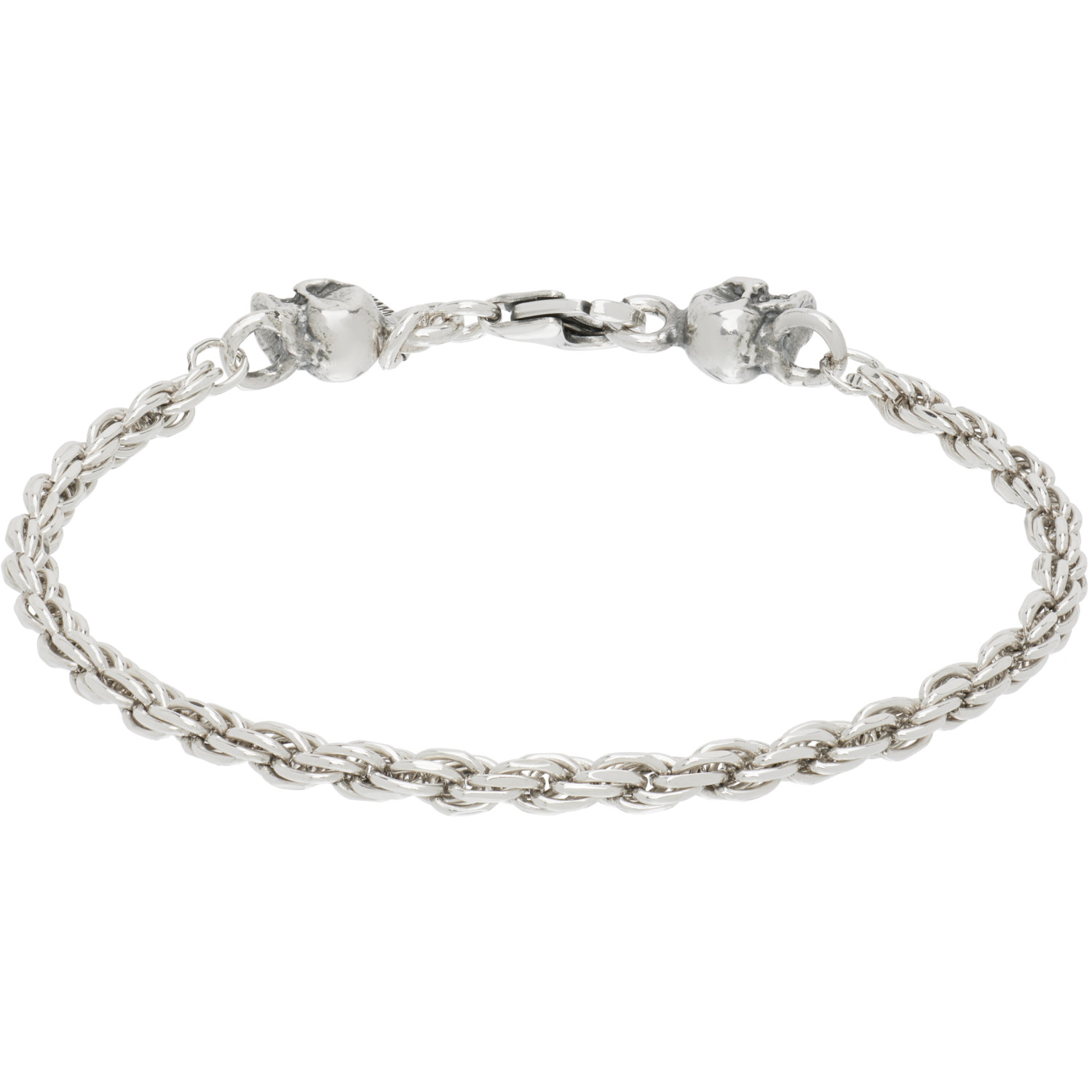 Emanuele Bicocchi SSENSE Exclusive Skull Bracelet