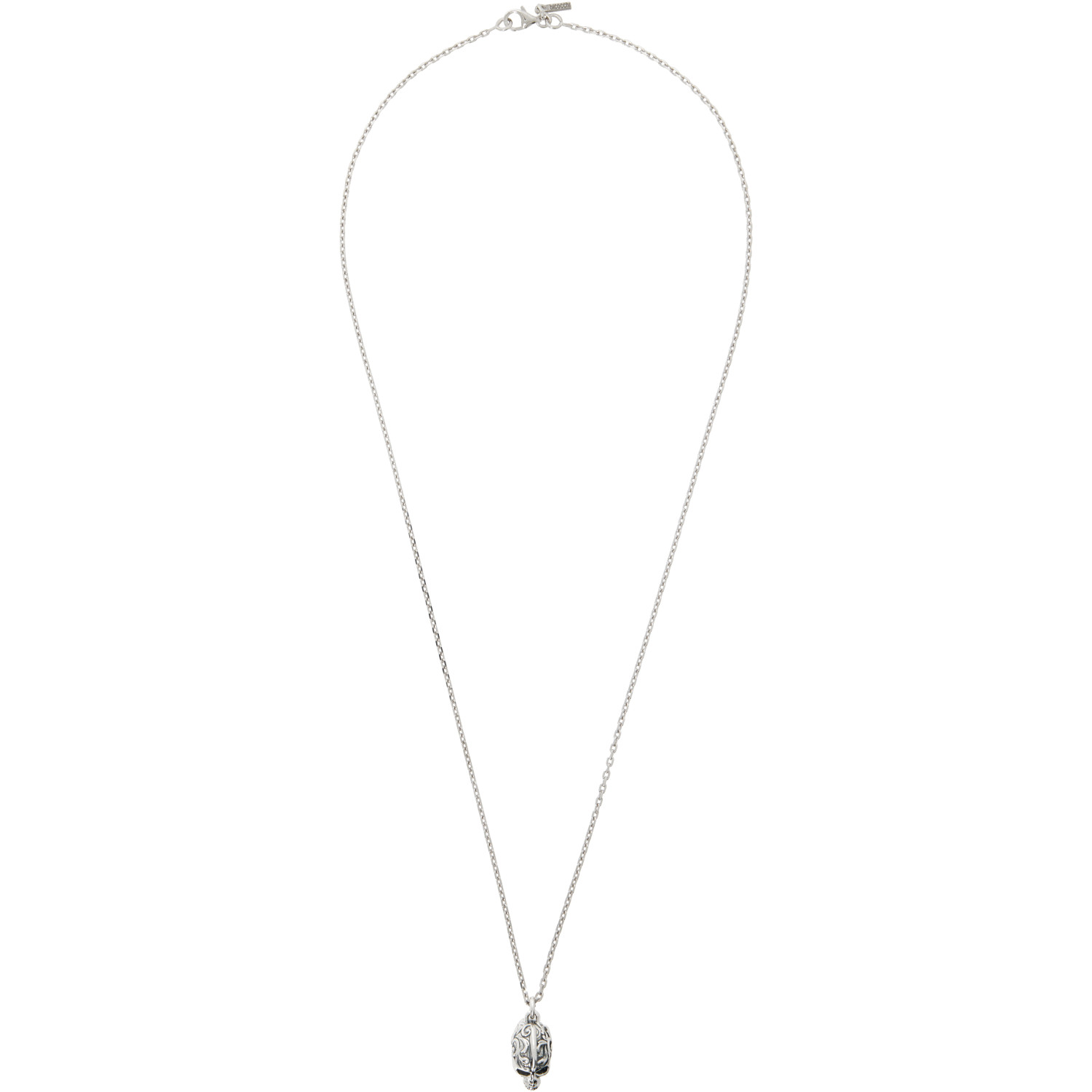 Emanuele Bicocchi Large Skull Necklace