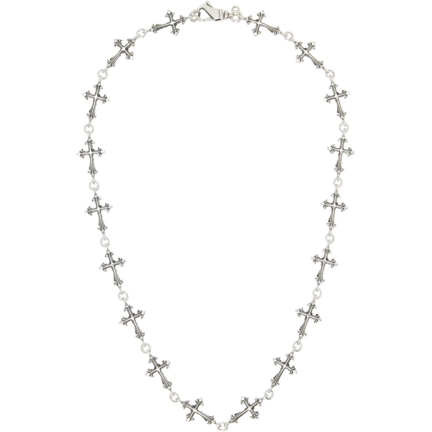 Emanuele Bicocchi Rose Multi-Cross Necklace