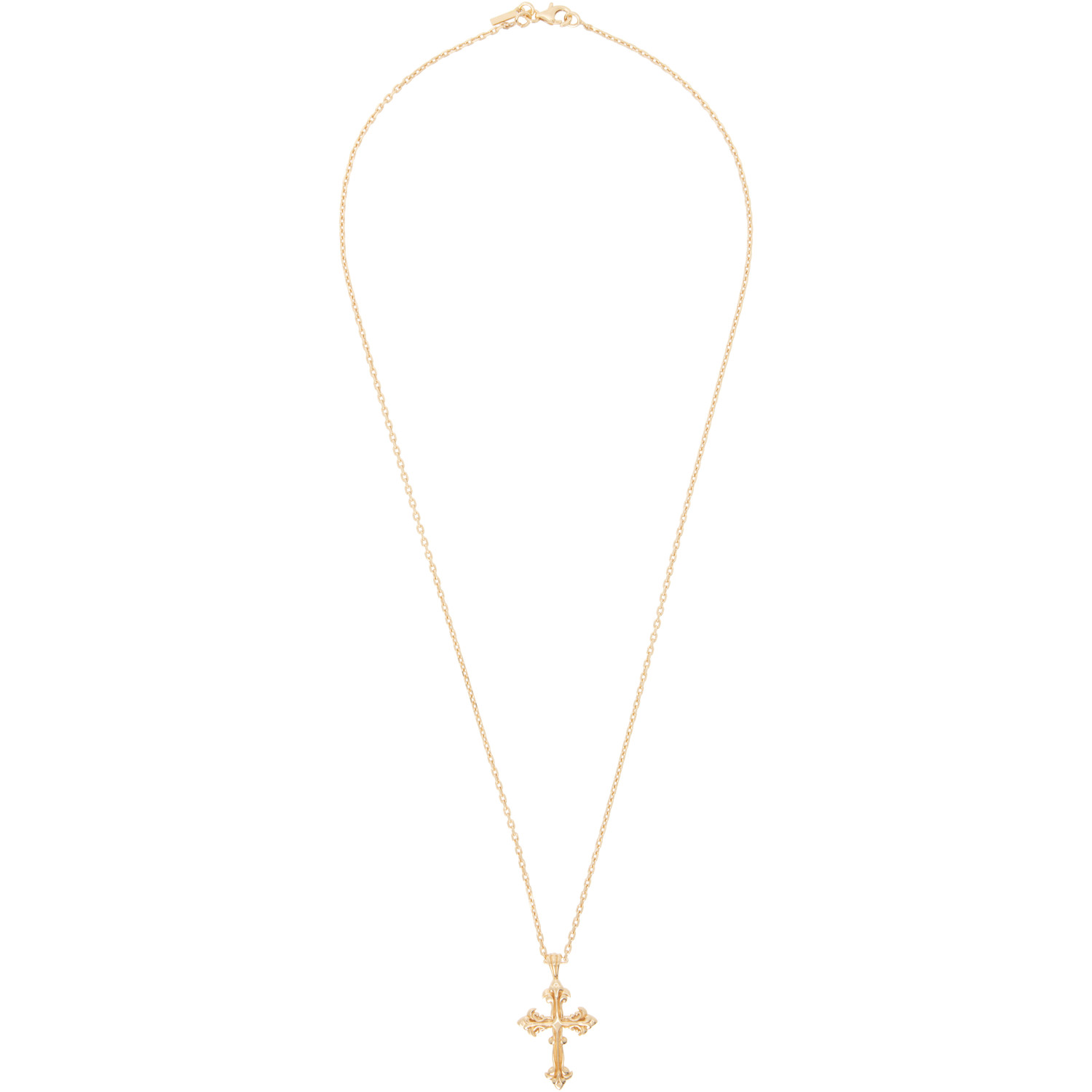 Emanuele Bicocchi Small Avelli Cross Necklace