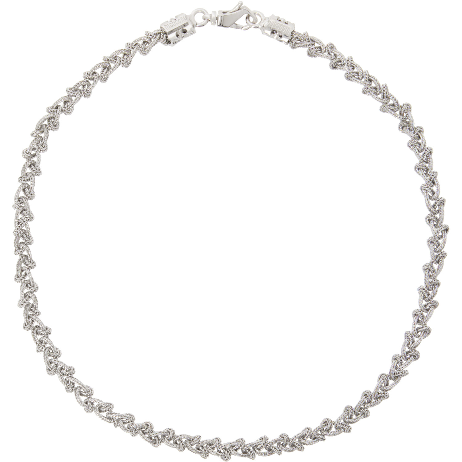 Emanuele Bicocchi Braided Knot Necklace
