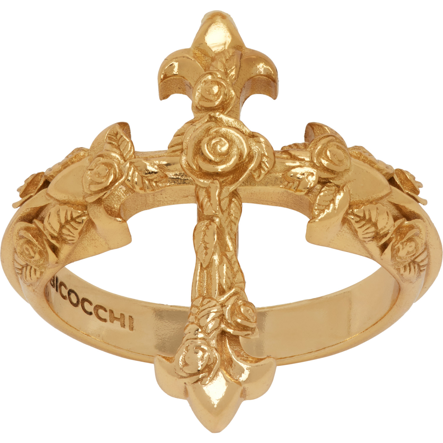 Emanuele Bicocchi Rose Cross Ring