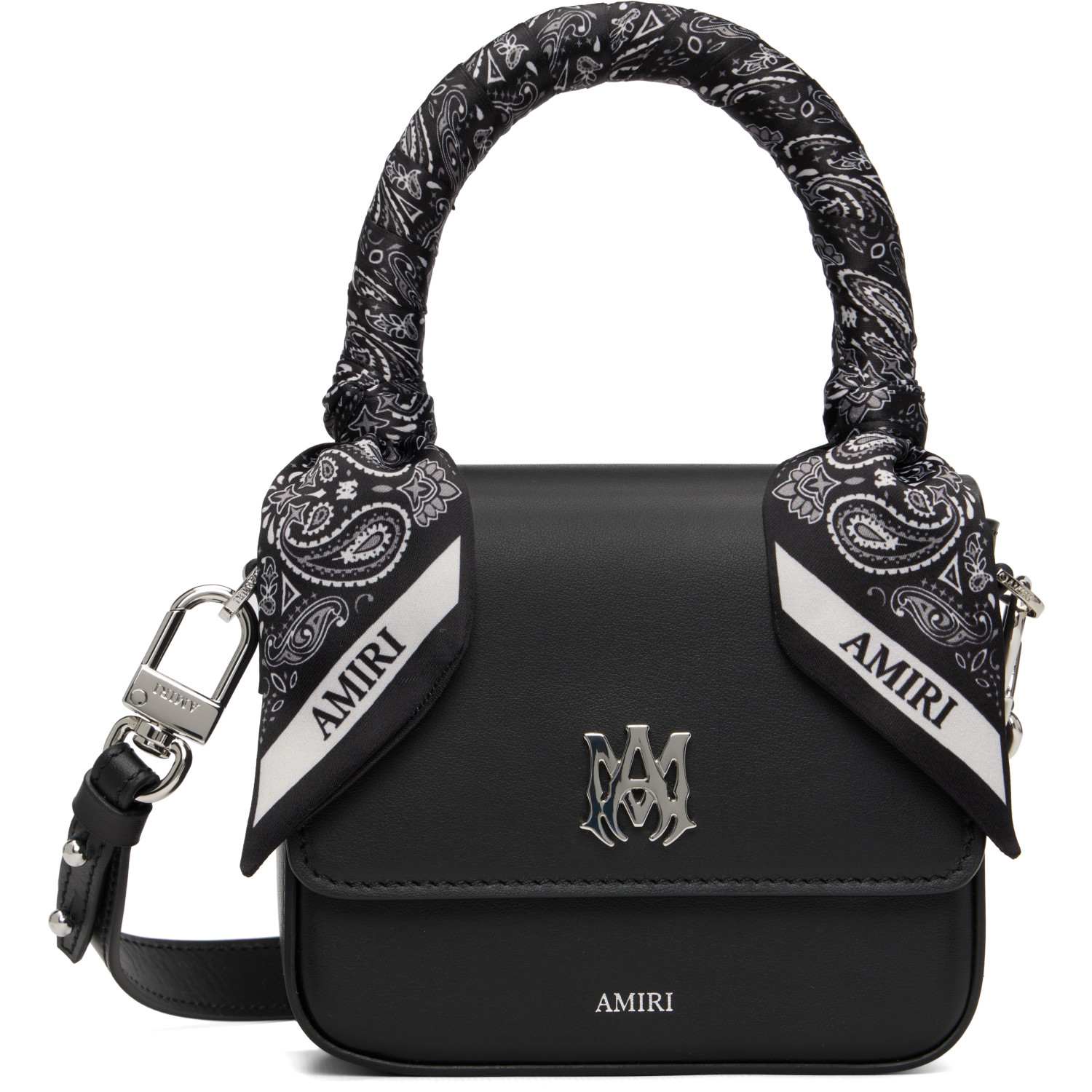 AMIRI Black Micro MA Bag
