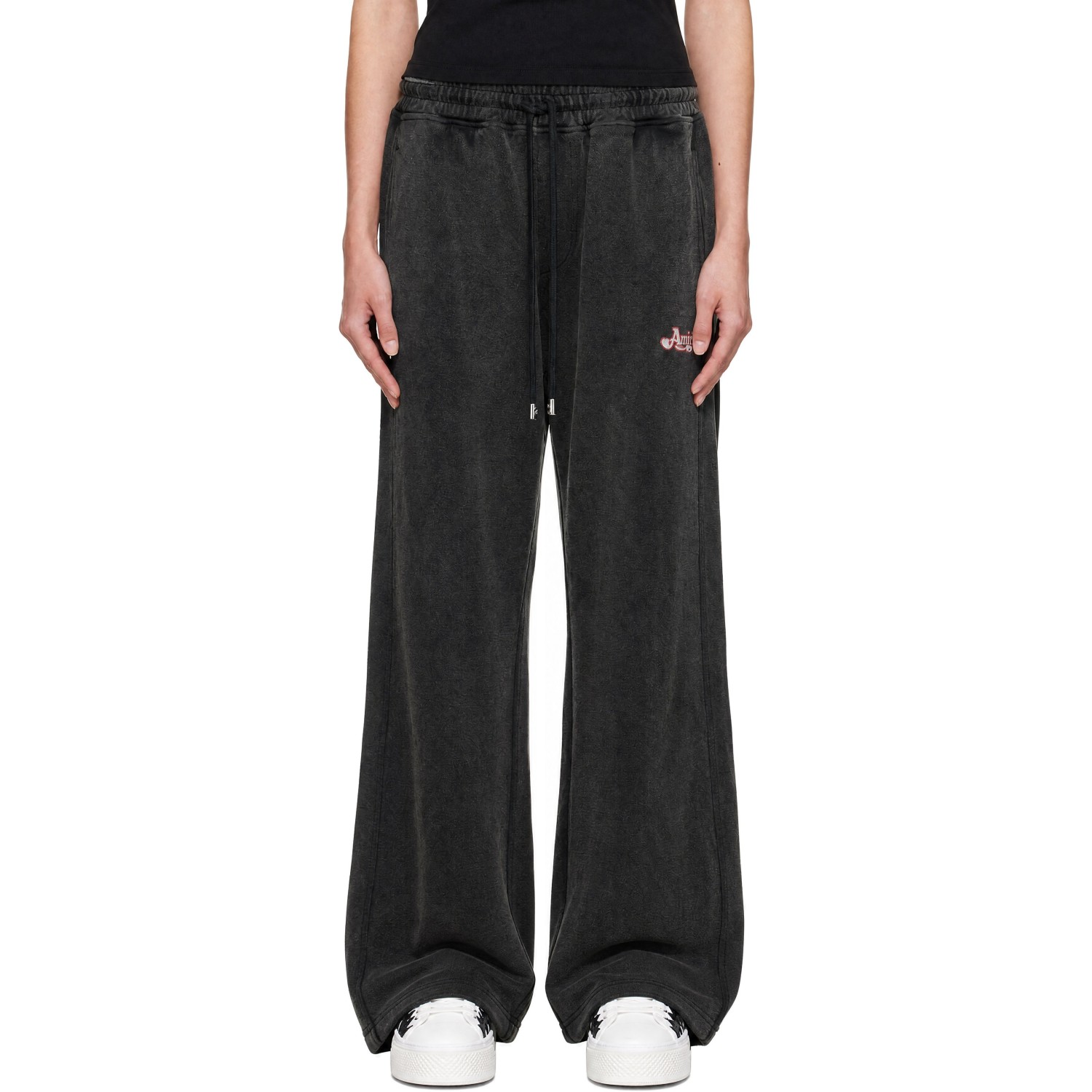 AMIRI Gray Heart Sweatpants