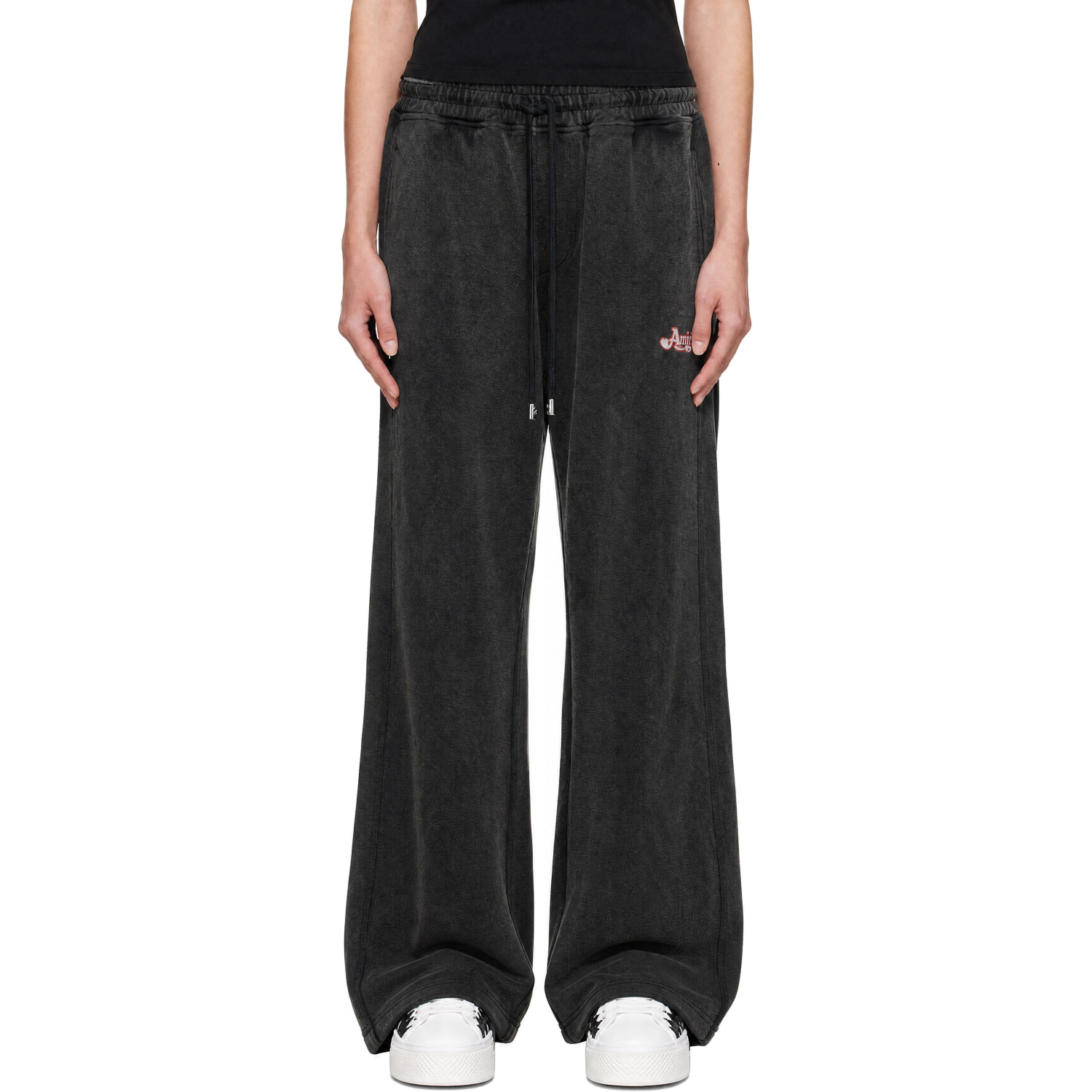 AMIRI Gray Heart Sweatpants