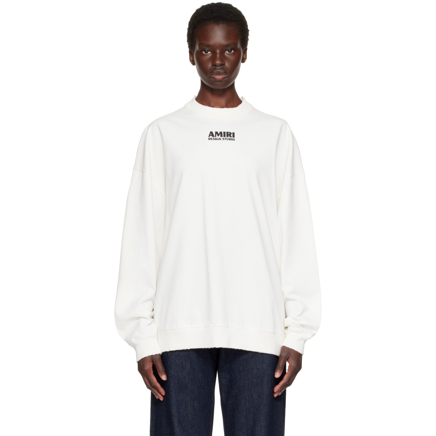 AMIRI Off-White '1994' Crew Sweatshirt