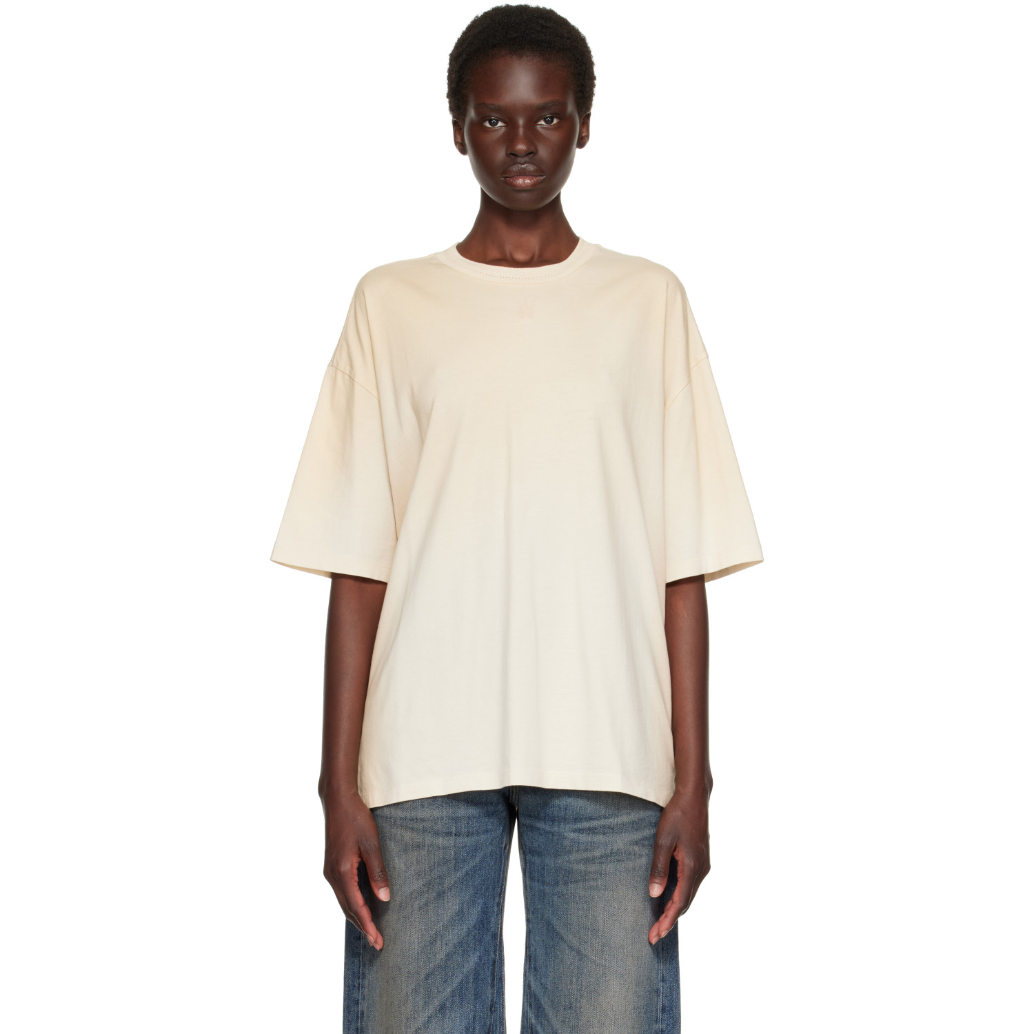 AMIRI Beige MA Oversized T-shirt