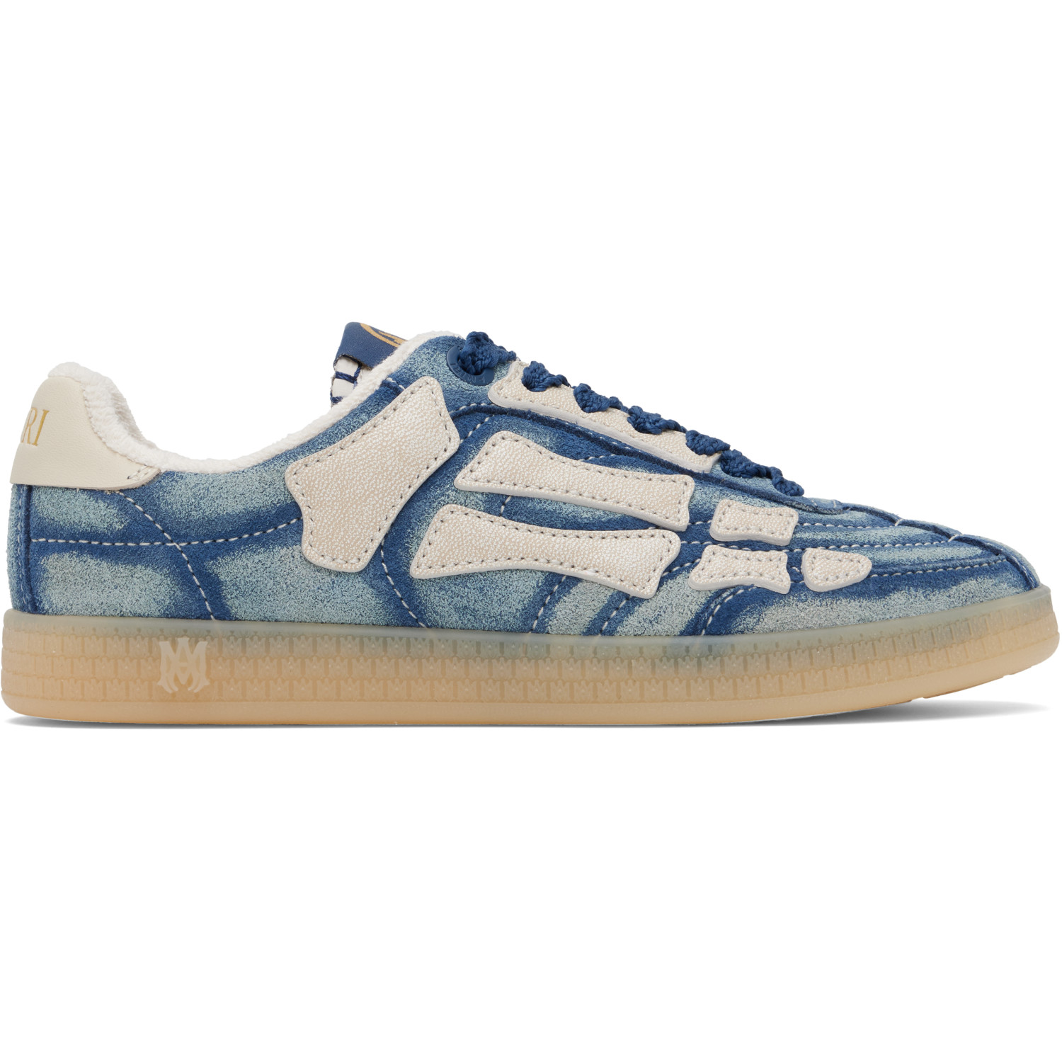 AMIRI Blue Pacific Football Sneakers
