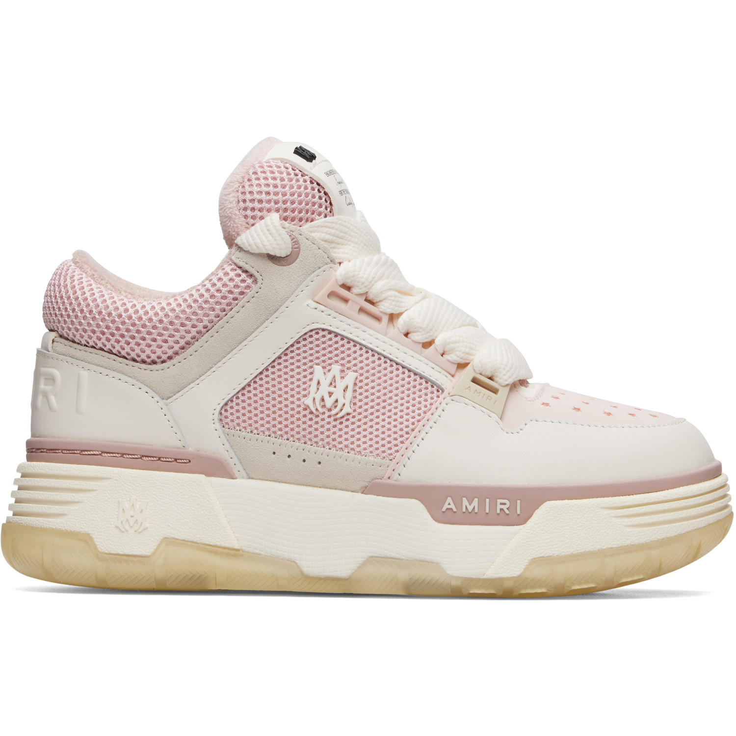AMIRI Pink & White MA-1 Sneakers
