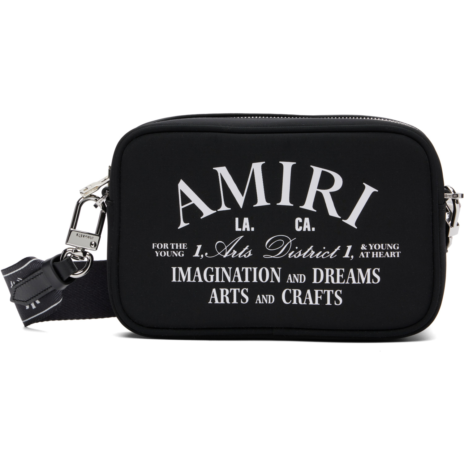 AMIRI Black 'Arts District' Camera Bag