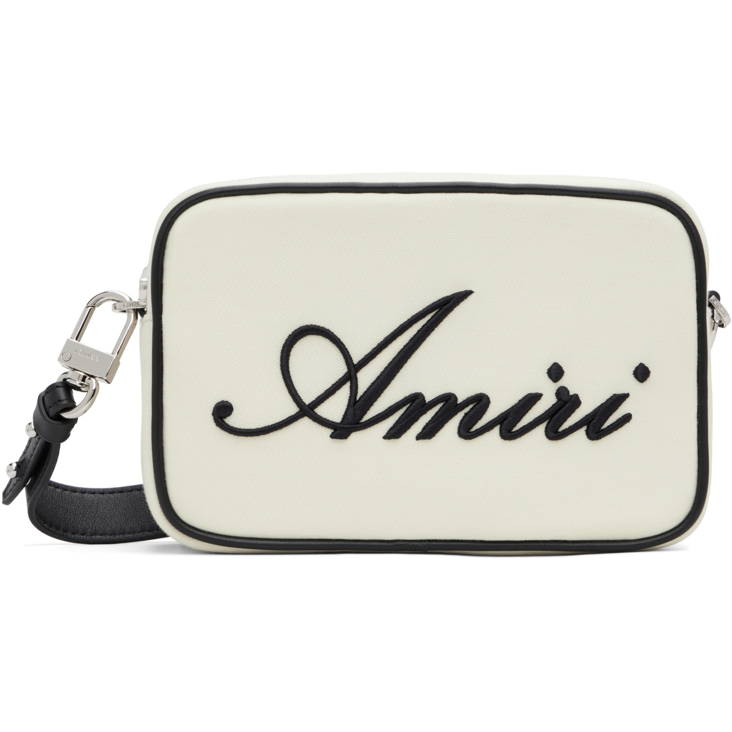 AMIRI Off-White 'AMIRI' Embroidered Camera Bag