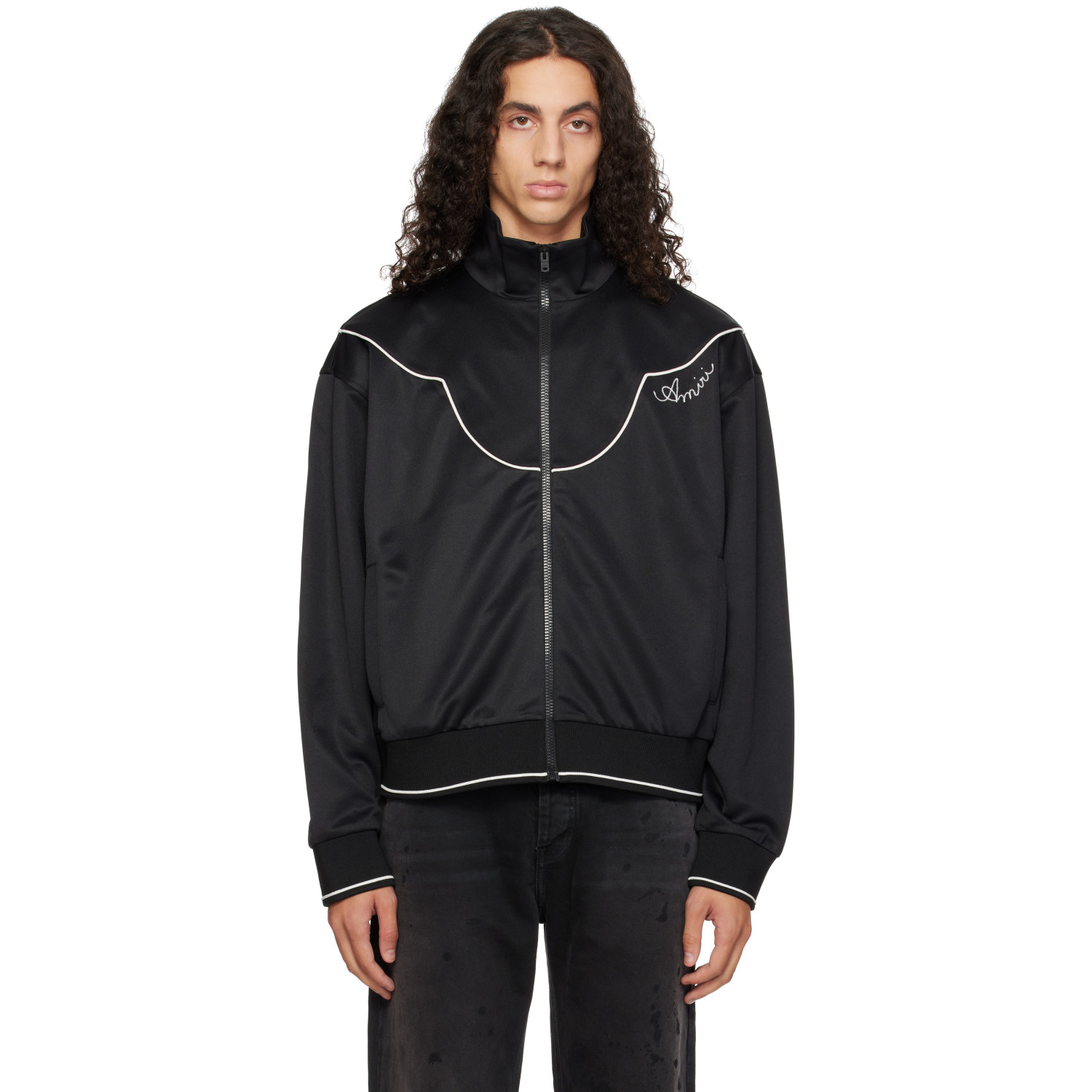 AMIRI Black Western Track Jacket