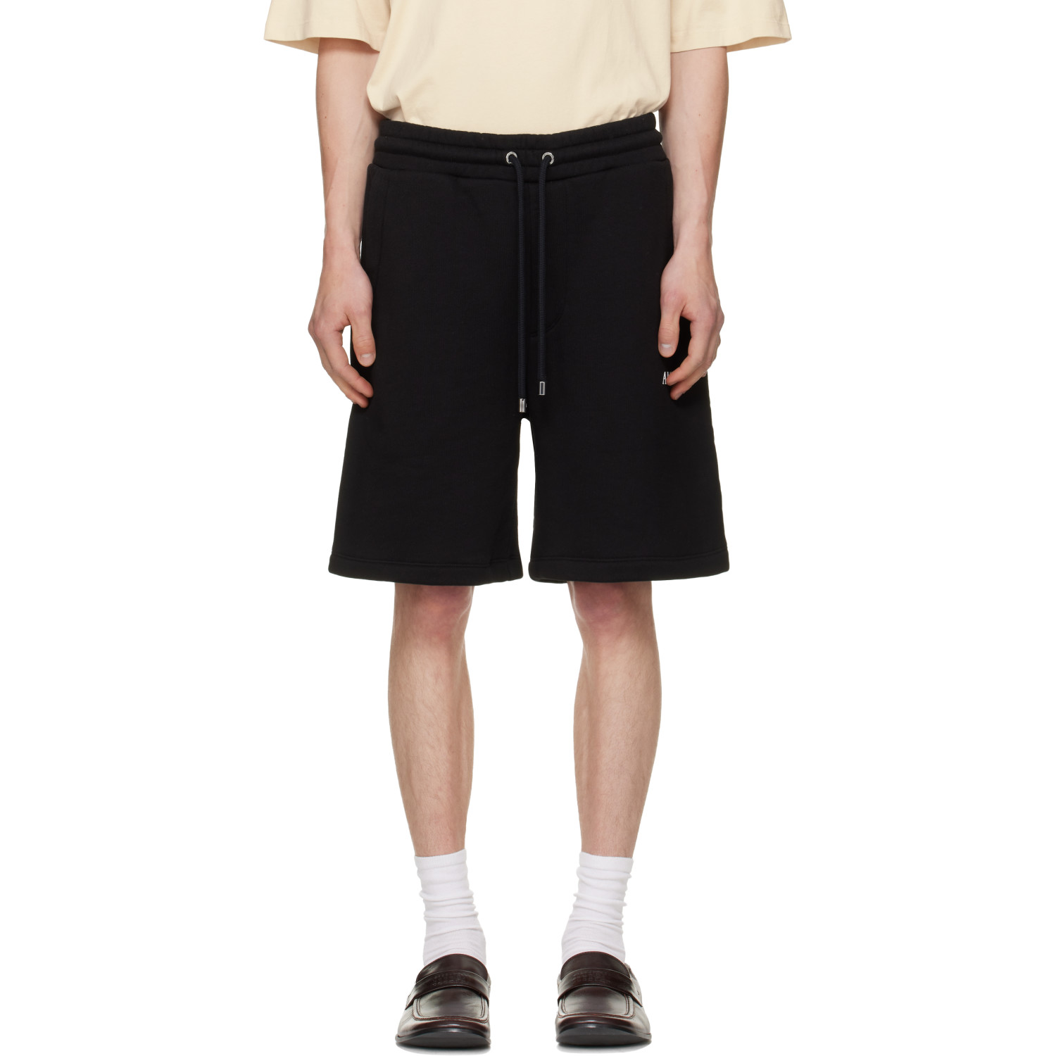 AMIRI Black Relaxed Pull On Sweat Shorts
