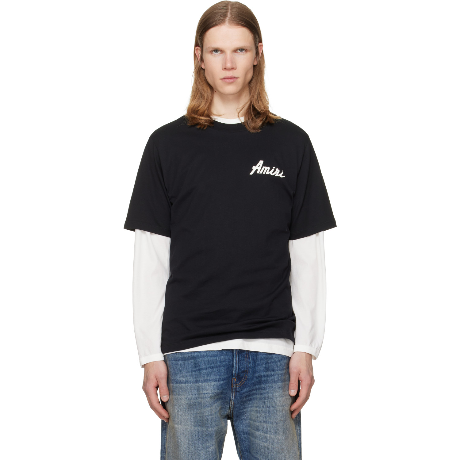 AMIRI Black 'AMIRI' City T-shirt