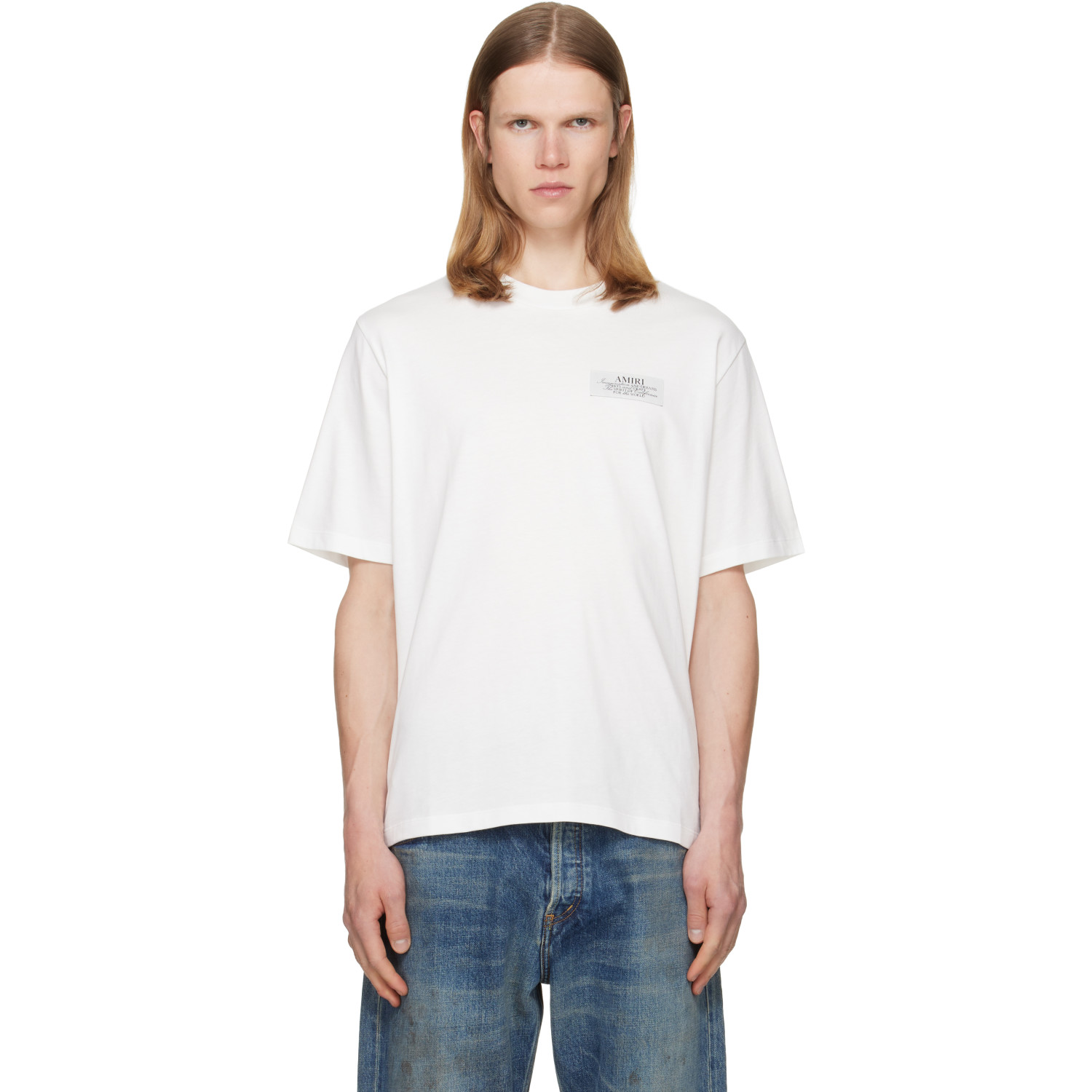 AMIRI White 'AMIRI Spirit' T-shirt
