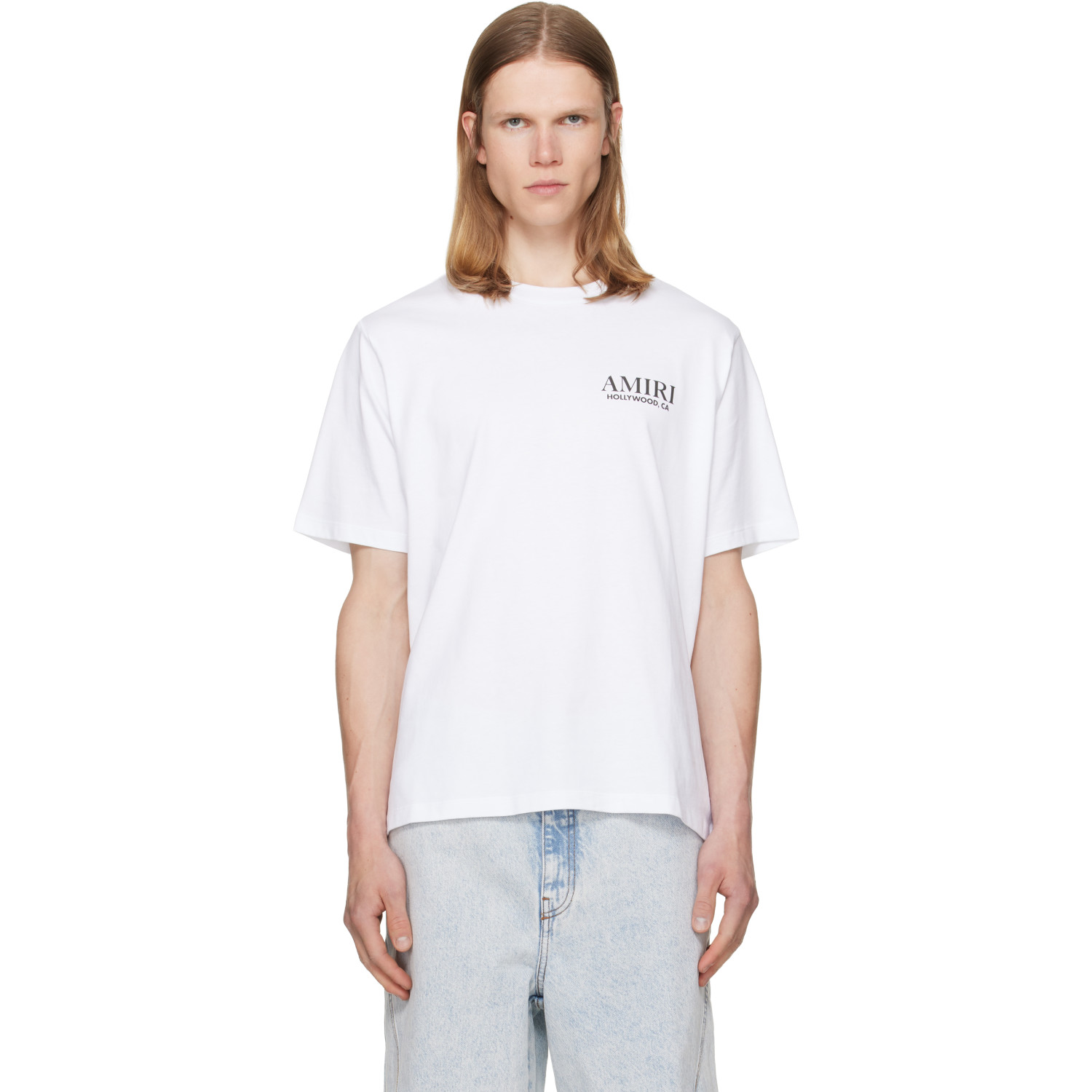AMIRI White Bones Stacked T-shirt