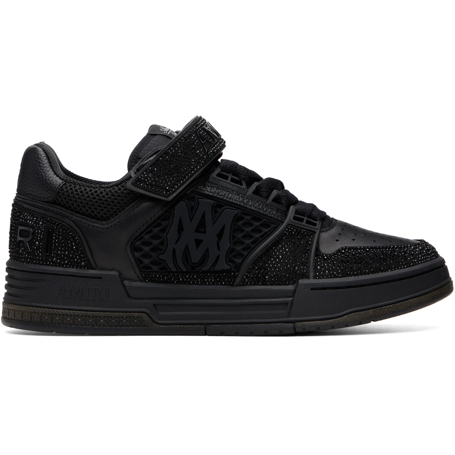 AMIRI Black Crystal MA Skyline Sneakers